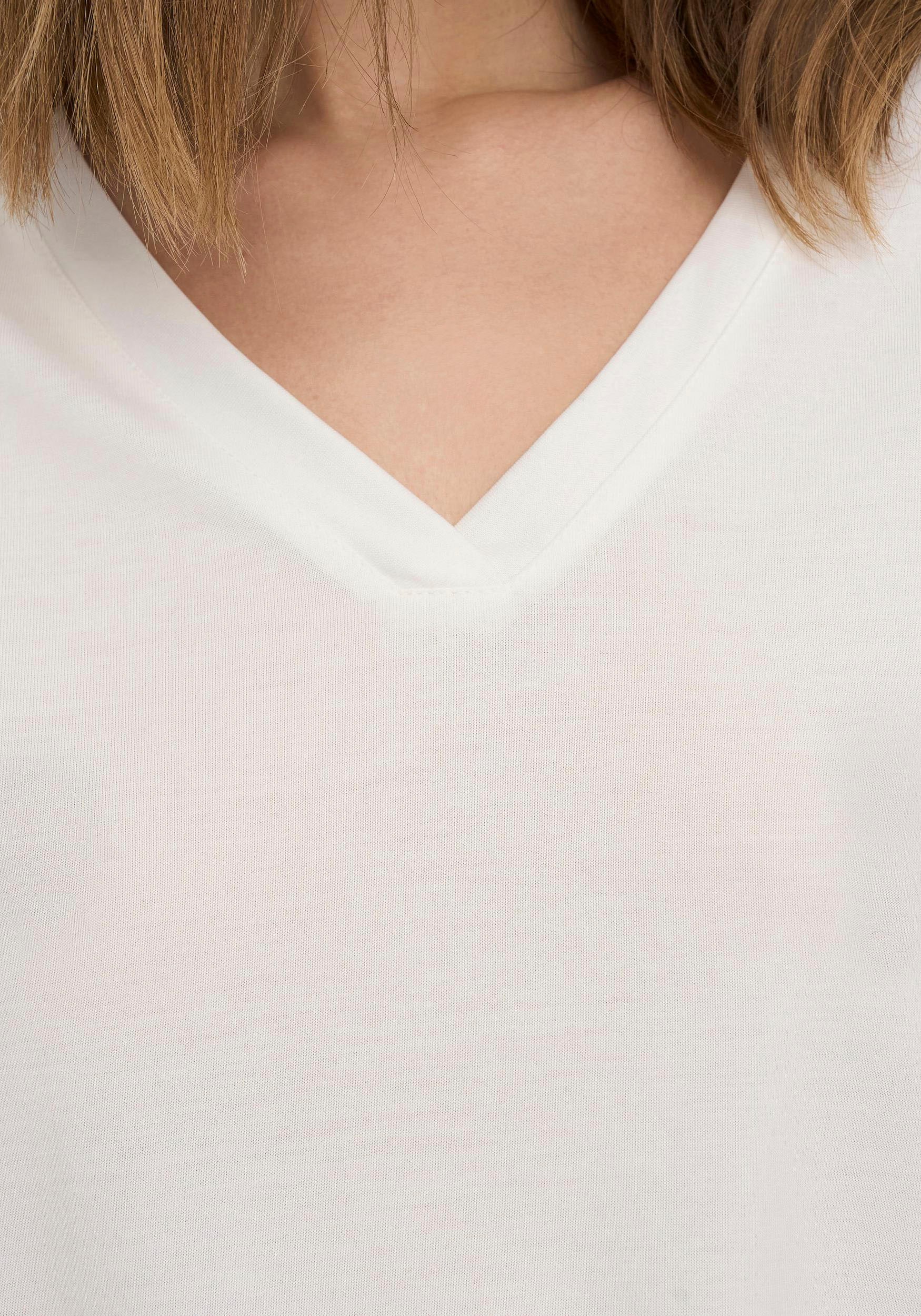 ONLY V-Shirt »ONLFREE S/S MOD.V-NECK TOP JRS NOOS«