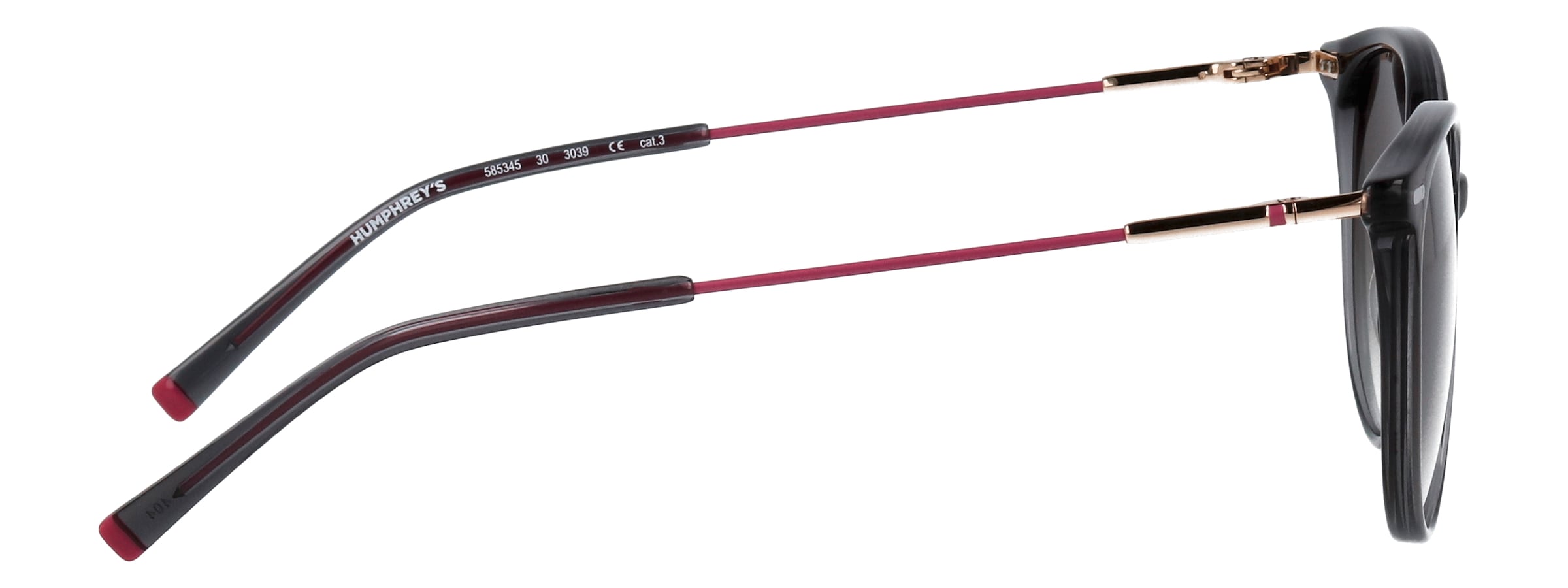 HUMPHREY´S eyewear Sonnenbrille »585345«, Form Panto, Federscharnier, Polyamid UV 400