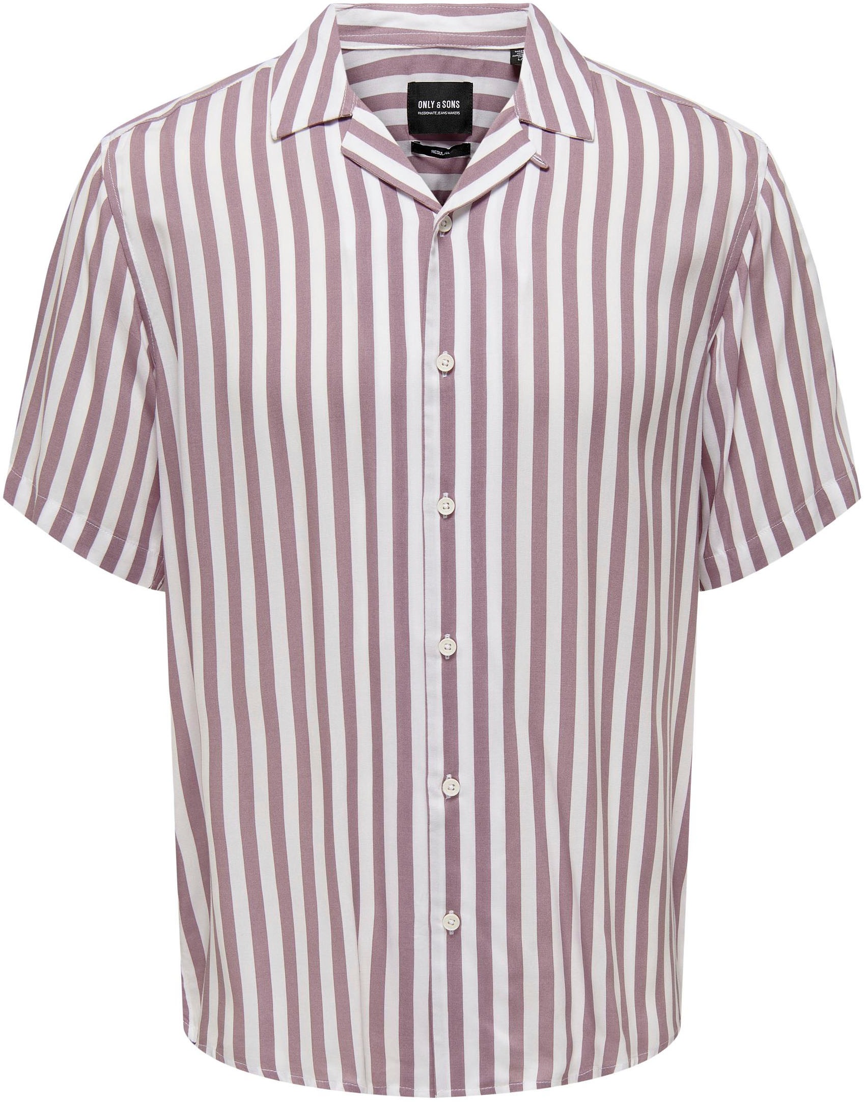 ONLY & SONS Kurzarmhemd »ONSWAYNE LIFE SS VISCOSE«