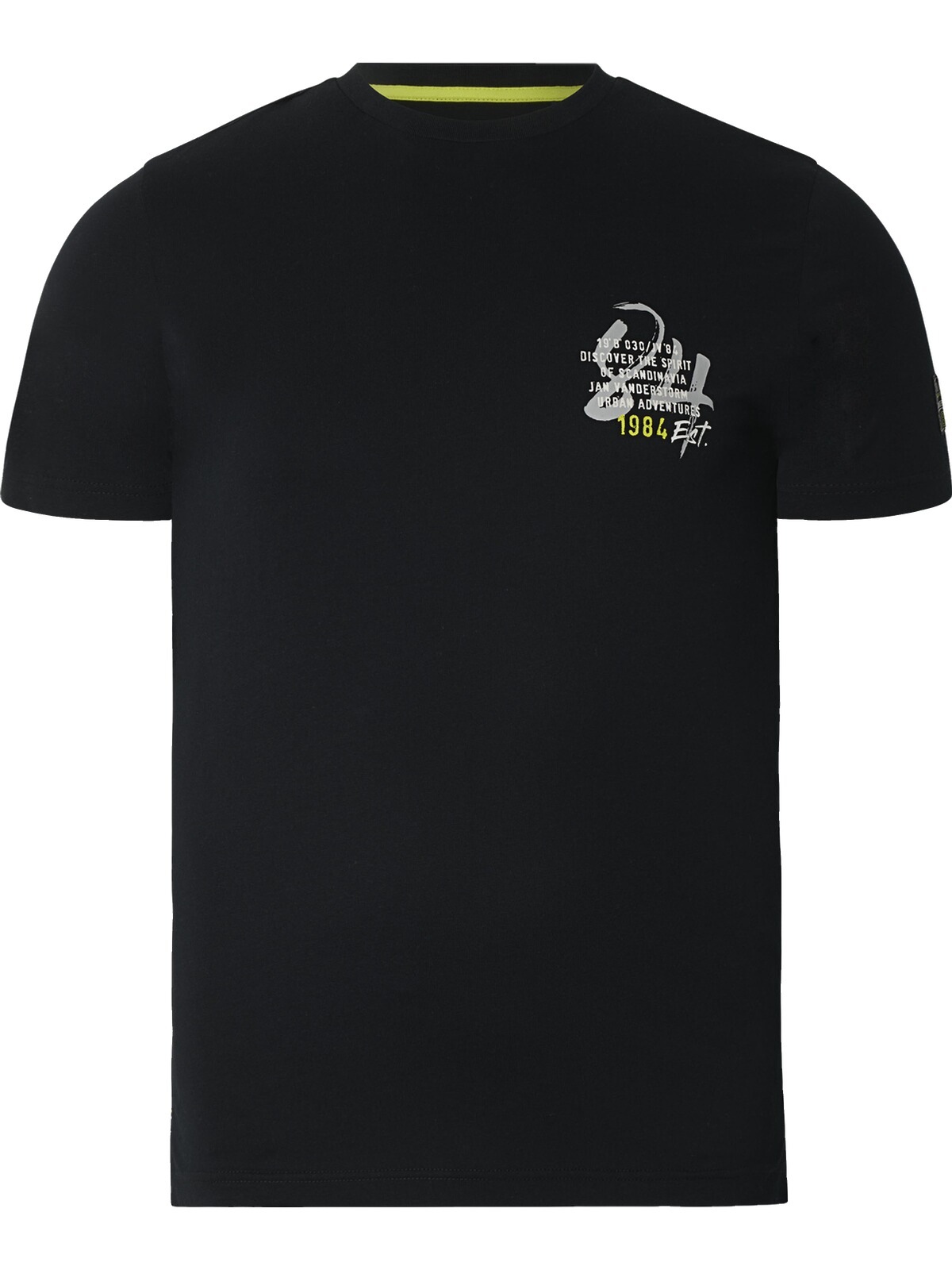 Jan Vanderstorm Rundhalsshirt »Doppelpack T-Shirt ATLE«