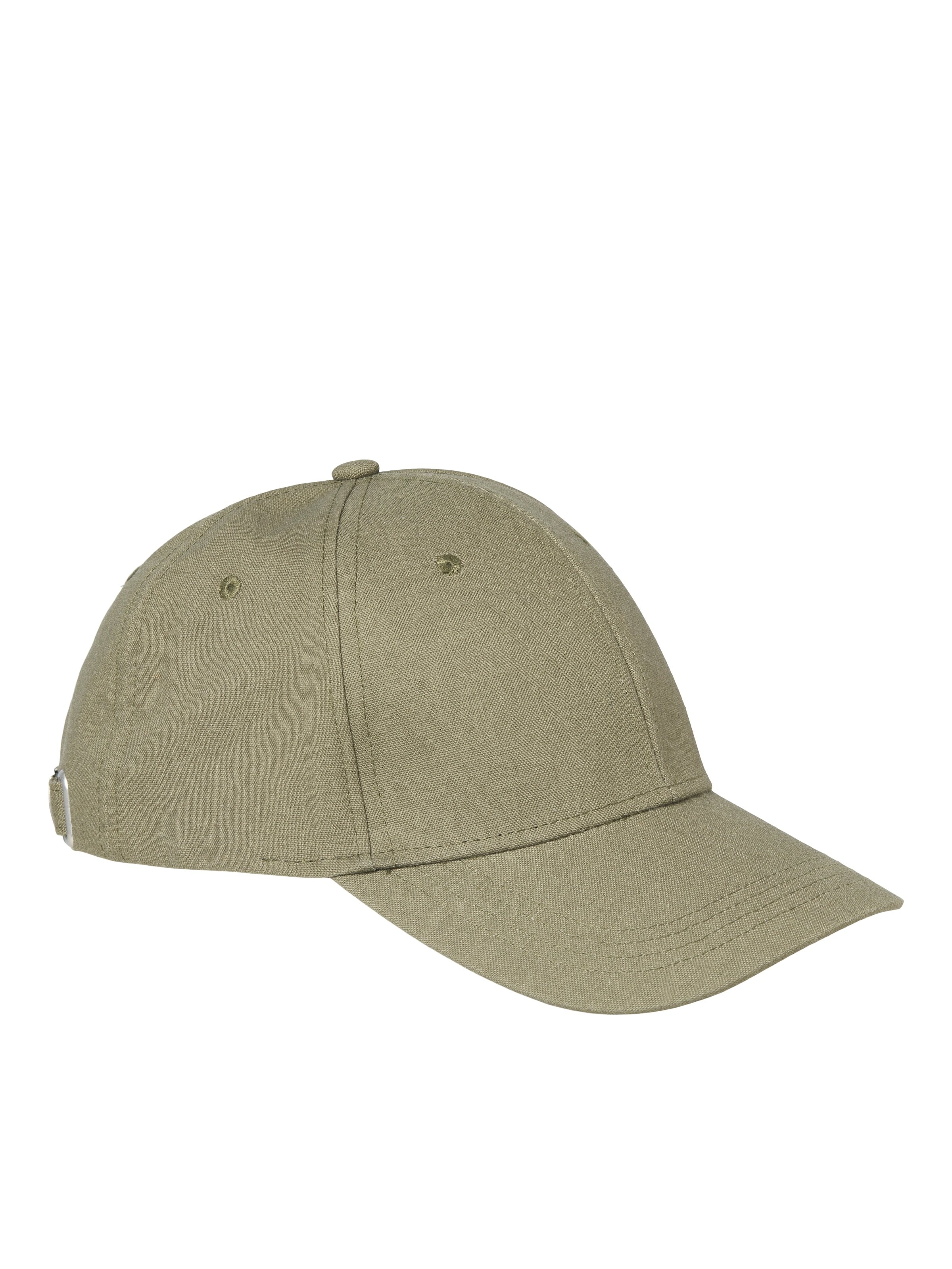 Jack & Jones Baseball Cap »JACBASE LOUIS LINEN BLEND CAP SN« mit Branding