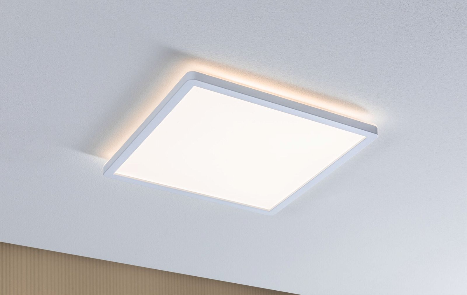 Paulmann LED Panel »Atria Shine IP44 eckig 293x293mm 16W 1600lm 3000K«, 1 flammig, Backlight