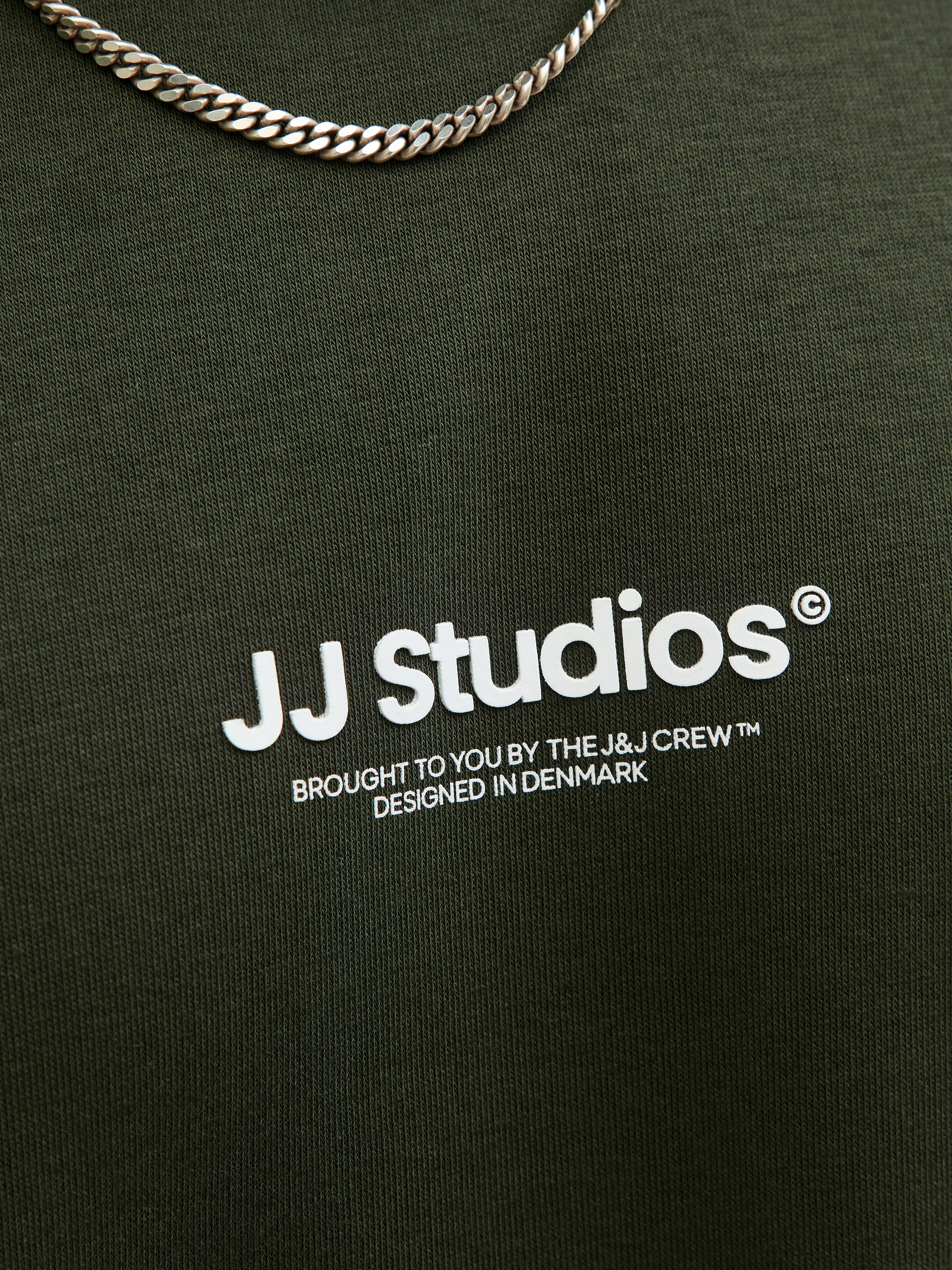 Jack & Jones PlusSize Sweatshirt »JJESOHO SWEAT CREW NECK NOOS PLS«, mit Logobranding
