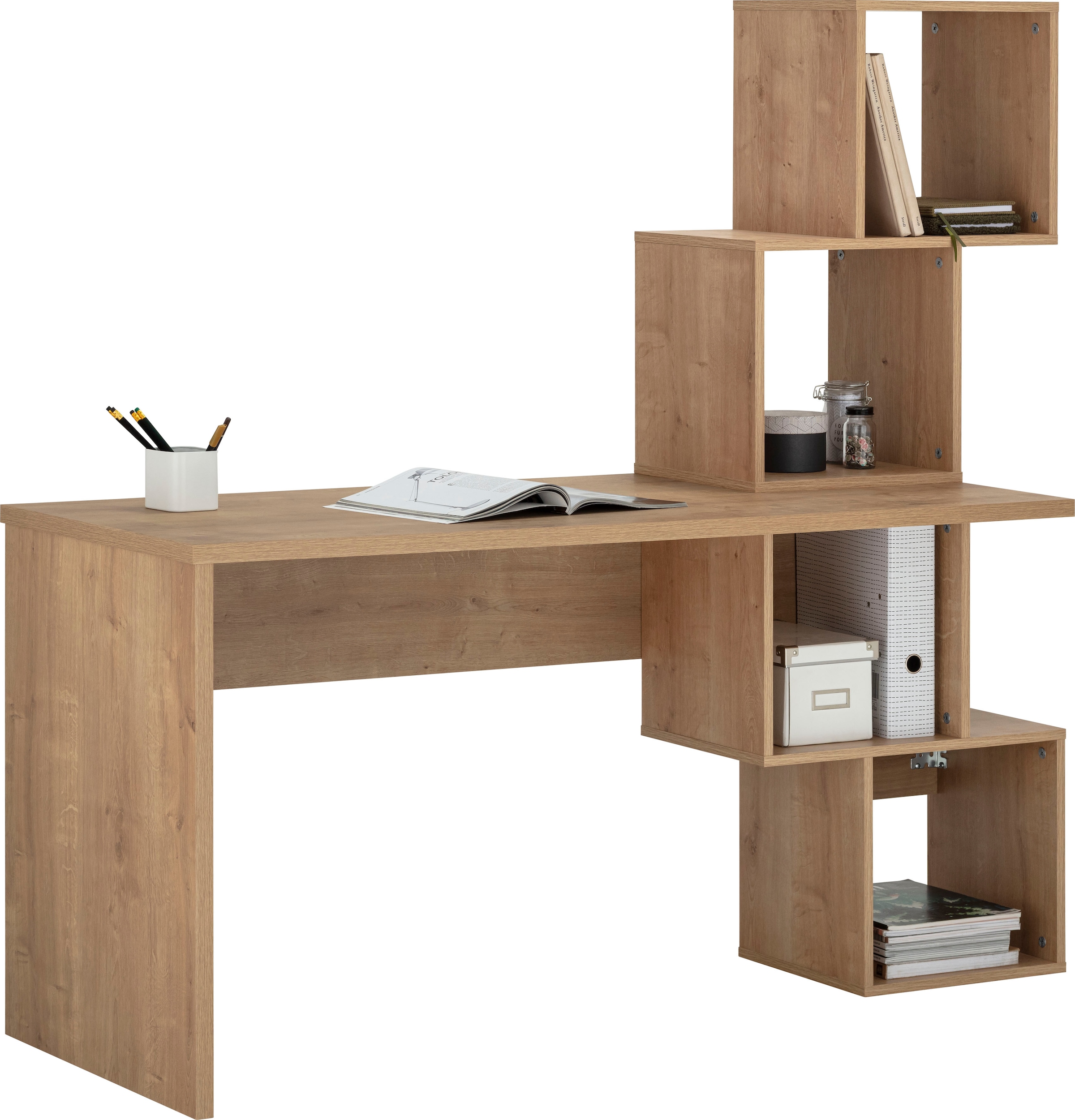 Schreibtisch VOGL mit »Reggi«, OTTO offenen Fächern bei kaufen Möbelfabrik 4