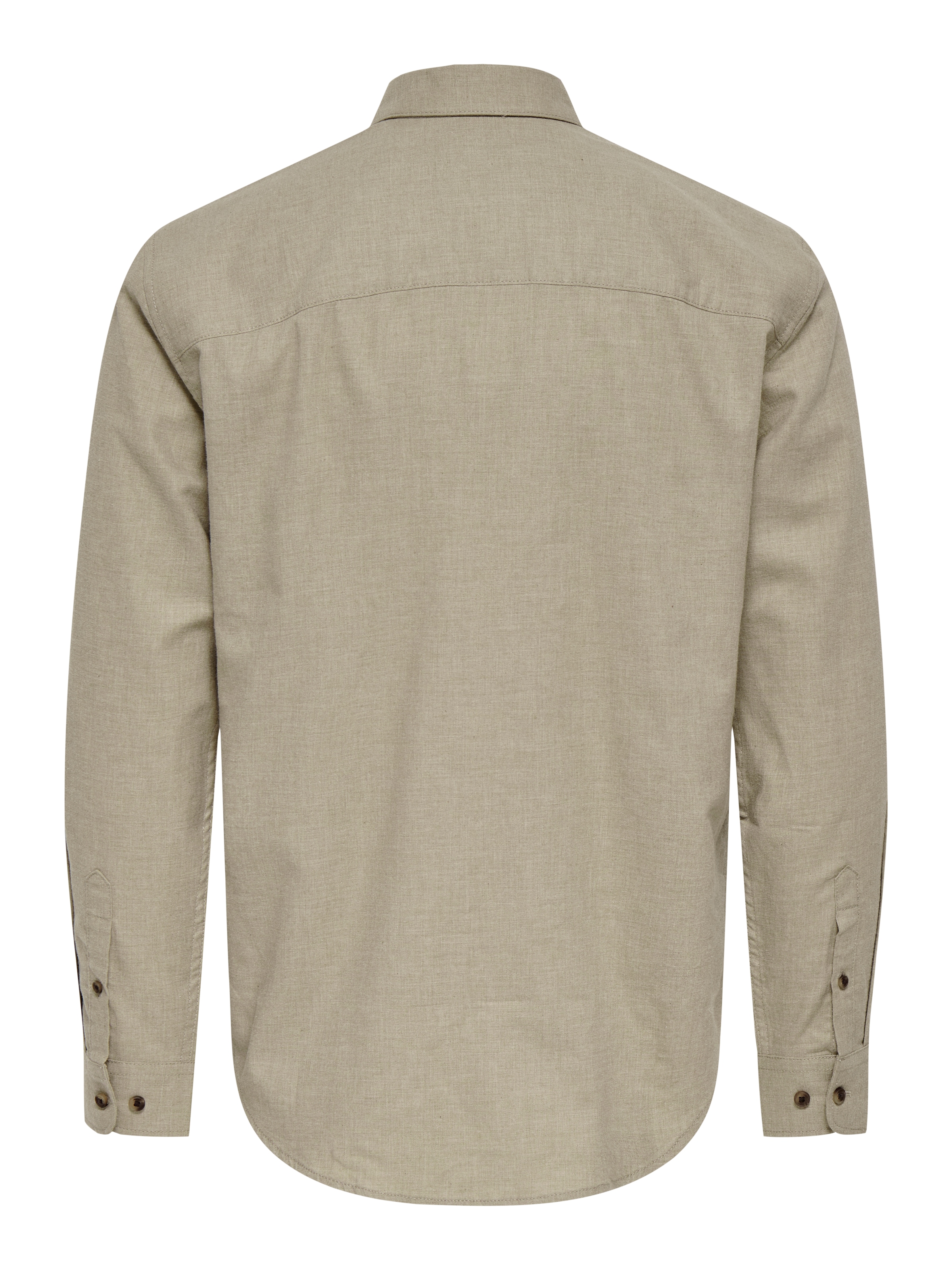 ONLY & SONS Langarmhemd »ONSJUPITER REG FIT LS SHIRT NOOS« mit Button Down Kragen
