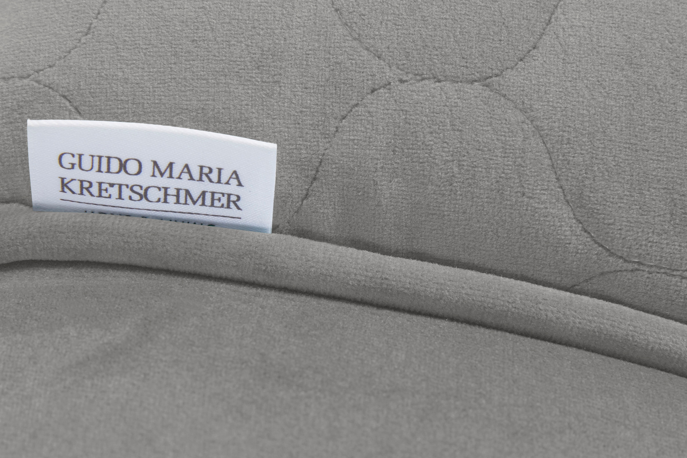 Guido Maria Kretschmer Home&Living Recamiere »Oradea«, mit eleganter Steppung auf Rückseite der Rückenlehne