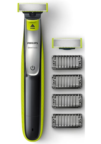 Philips Elektrorasierer »OneBlade QP2530/30«, 4 St. Aufsätze, wiederaufladbar, nass... kaufen