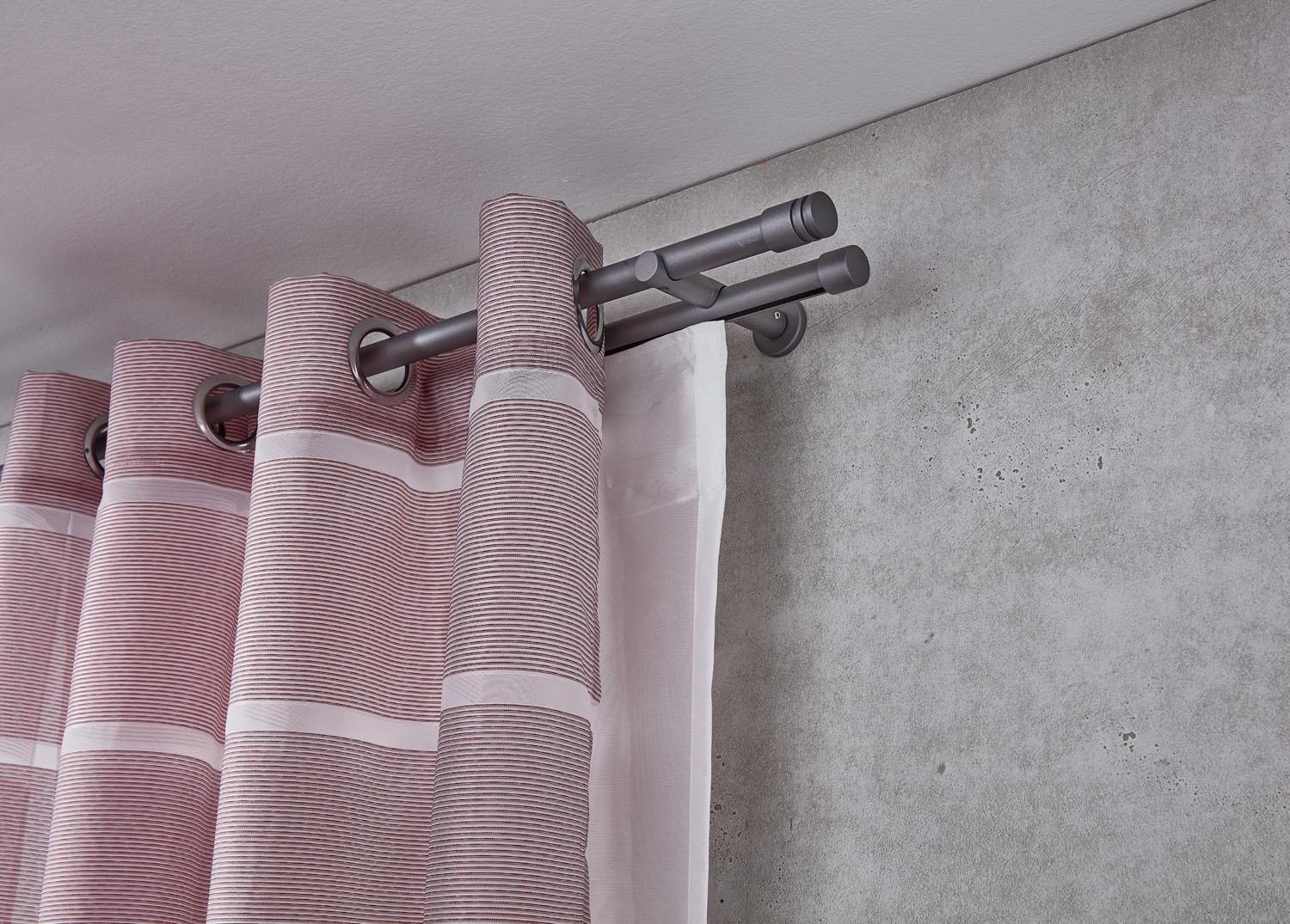 Good Life Kombi-Vorhangstange »Mira« Ø 20 mm 2 läufig-läufig Fixmaß