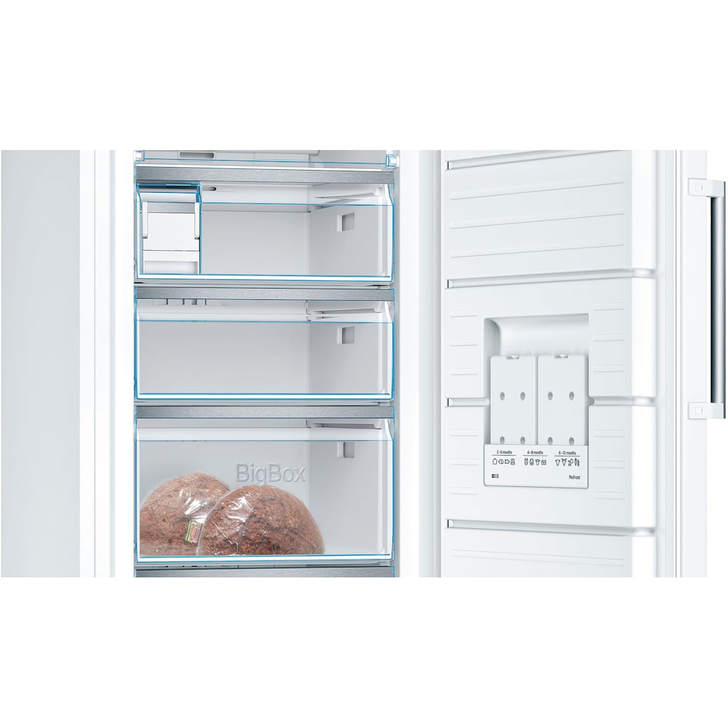 BOSCH Gefrierschrank »GSN51AWCV«, 161 cm hoch, 70 cm breit