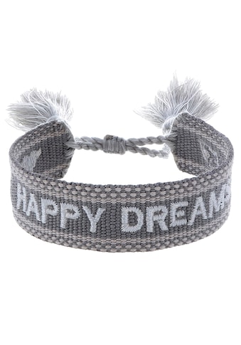 Armband »Good Vibes Happy Dreams, ERB-GOODVIBES-HD«, zu Kleid, Shirt, Jeans, Sneaker!...