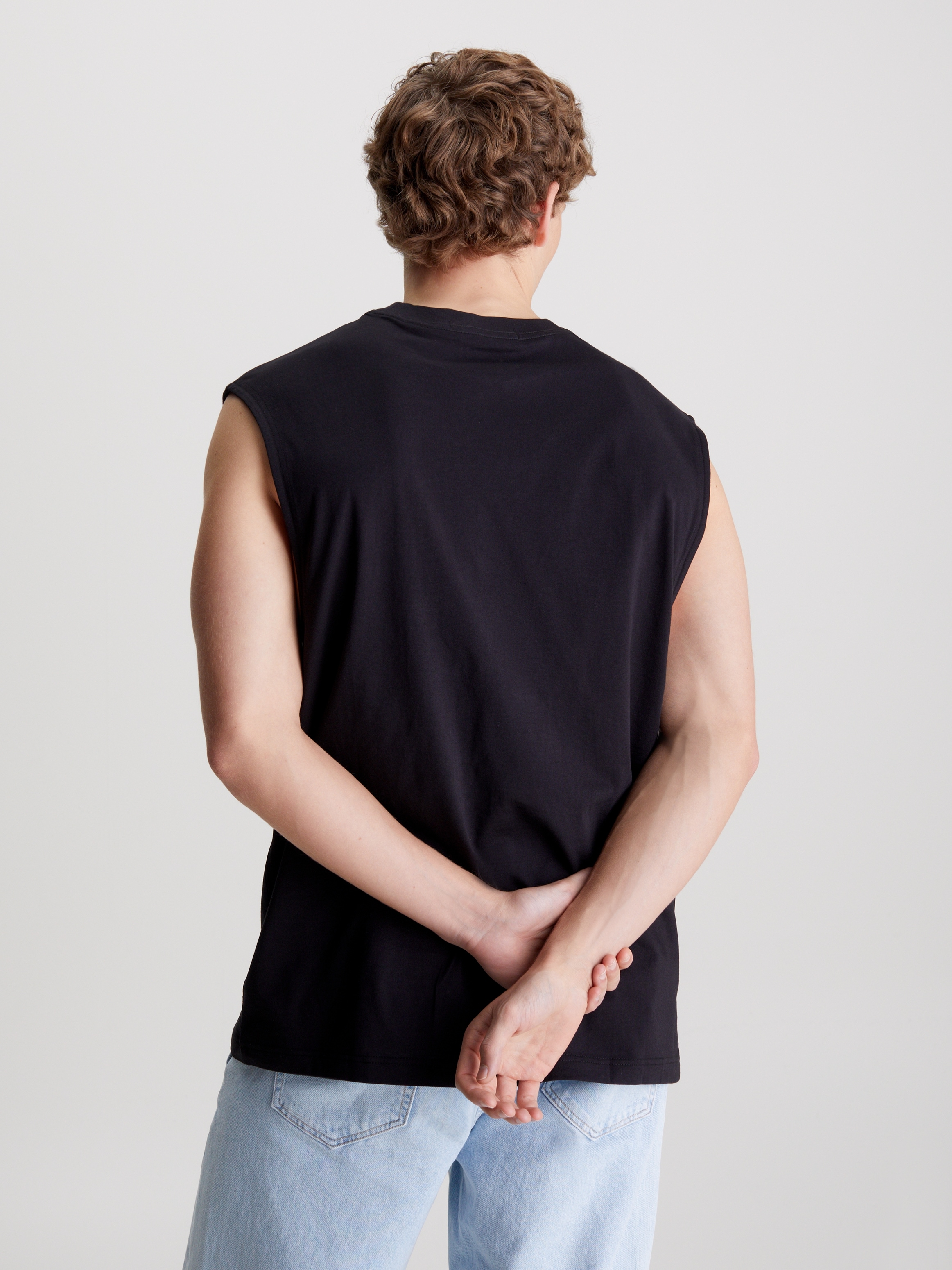 Calvin Klein Jeans T-Shirt »MONOLOGO SLEEVELESS TEE«, mit Logodruck