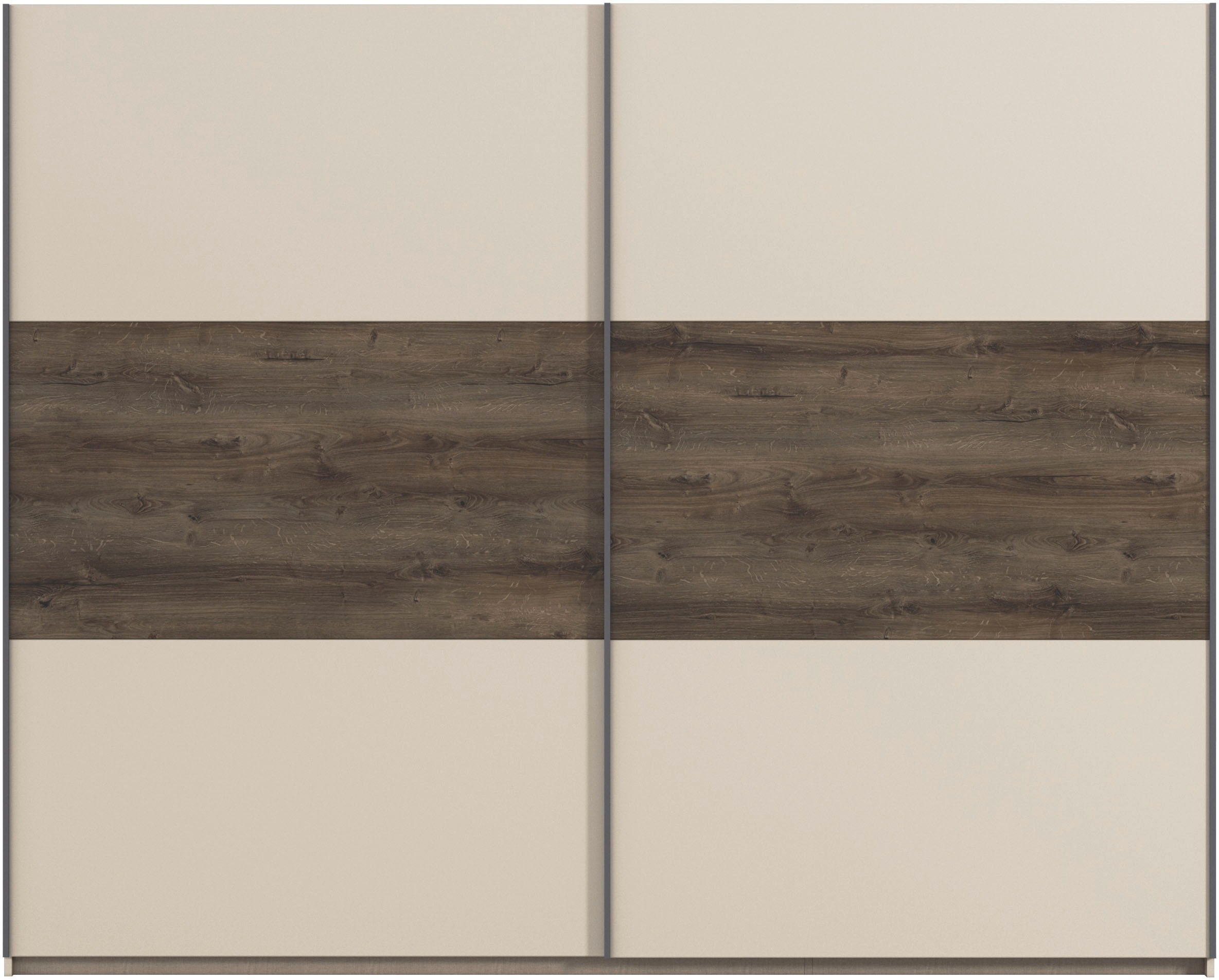 rauch Schwebetürenschrank »Kleiderschrank Schrank Garderobe Schlafzimmerschrank SAJO«, in 2 Breiten (218, 261 cm) optional mit Spiegel MADE IN GERMANY
