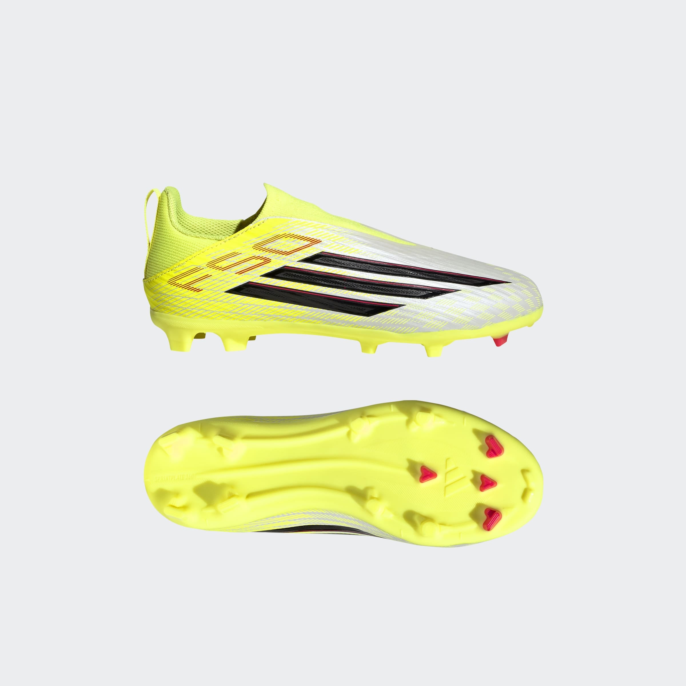 adidas Performance Fußballschuh »F50 LEAGUE LACELESS FG/MG KIDS«  für viele verschiedene Böden geeignet, für Kinder & Jugendliche