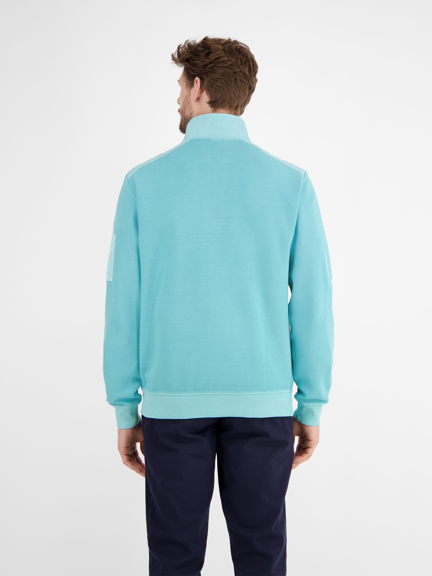 LERROS Sweatshirt »Sweattroyer in Zig-Zag-Struktur«
