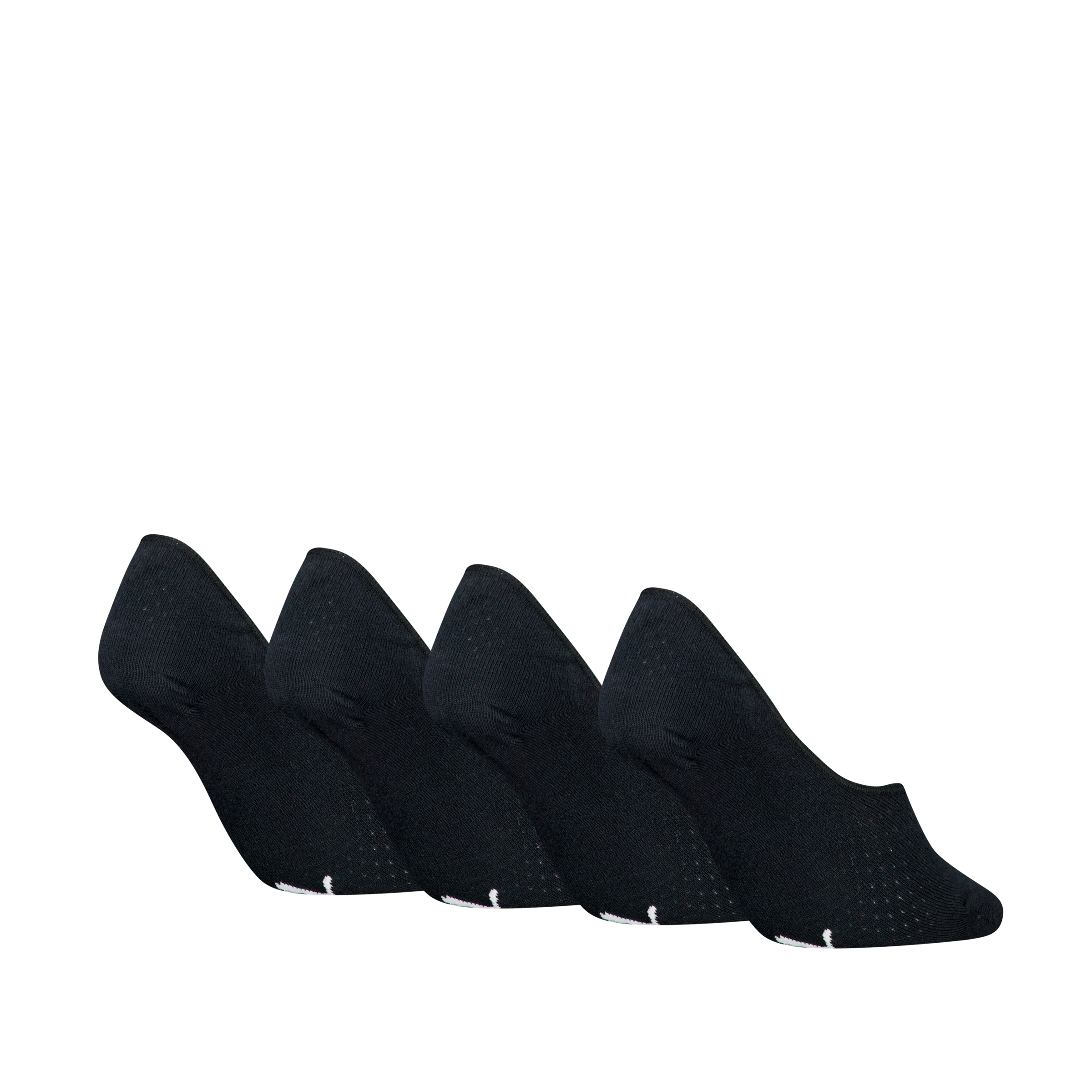 PUMA Füßlinge »PUMA WOMEN MESH FOOTIE 4P ECOM«, (4 Paar), Logo vorn, unsichtbar in Sneakern