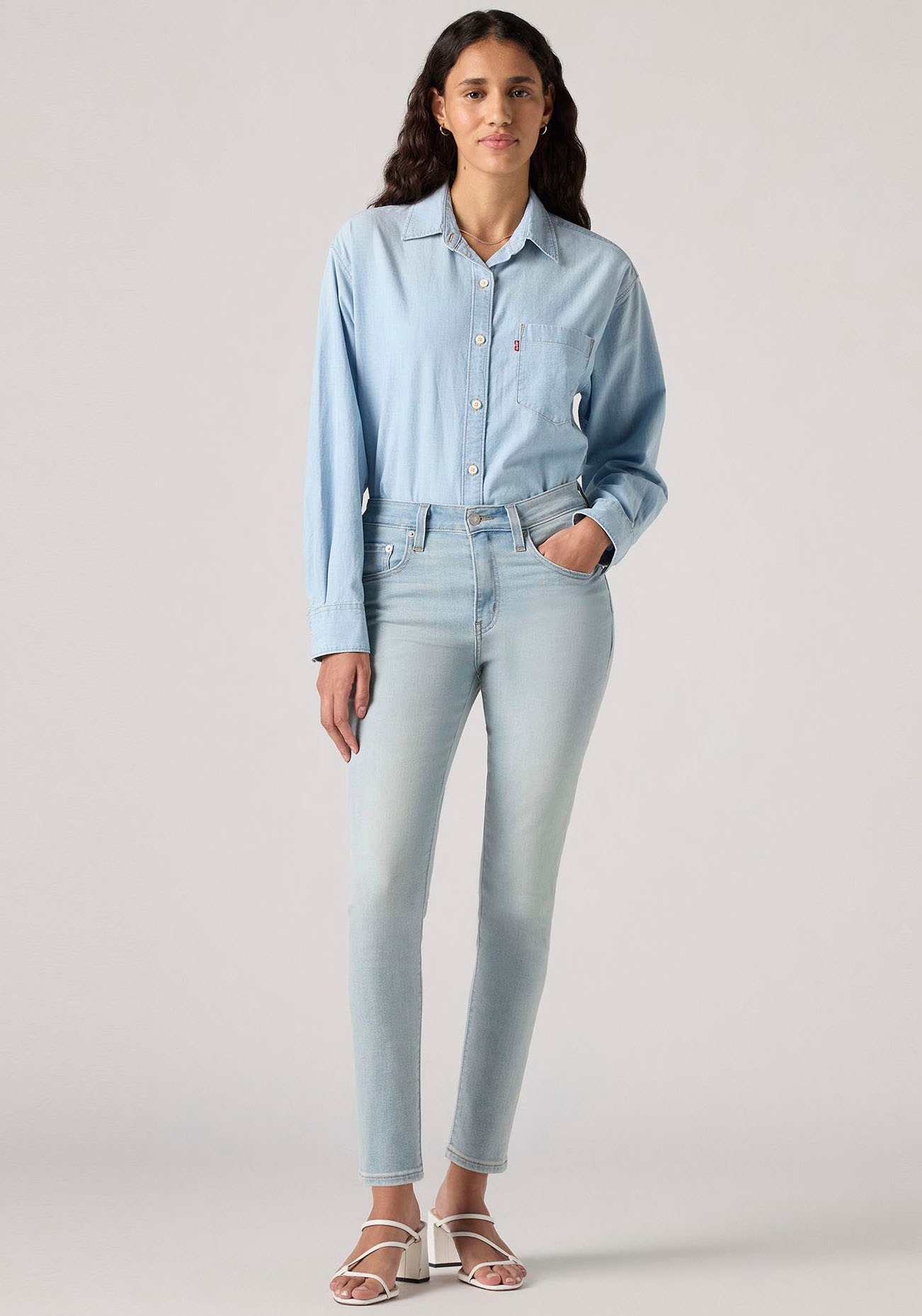 Levi's® Skinny-fit-Jeans »721 High rise skinny«, mit hohem Bund