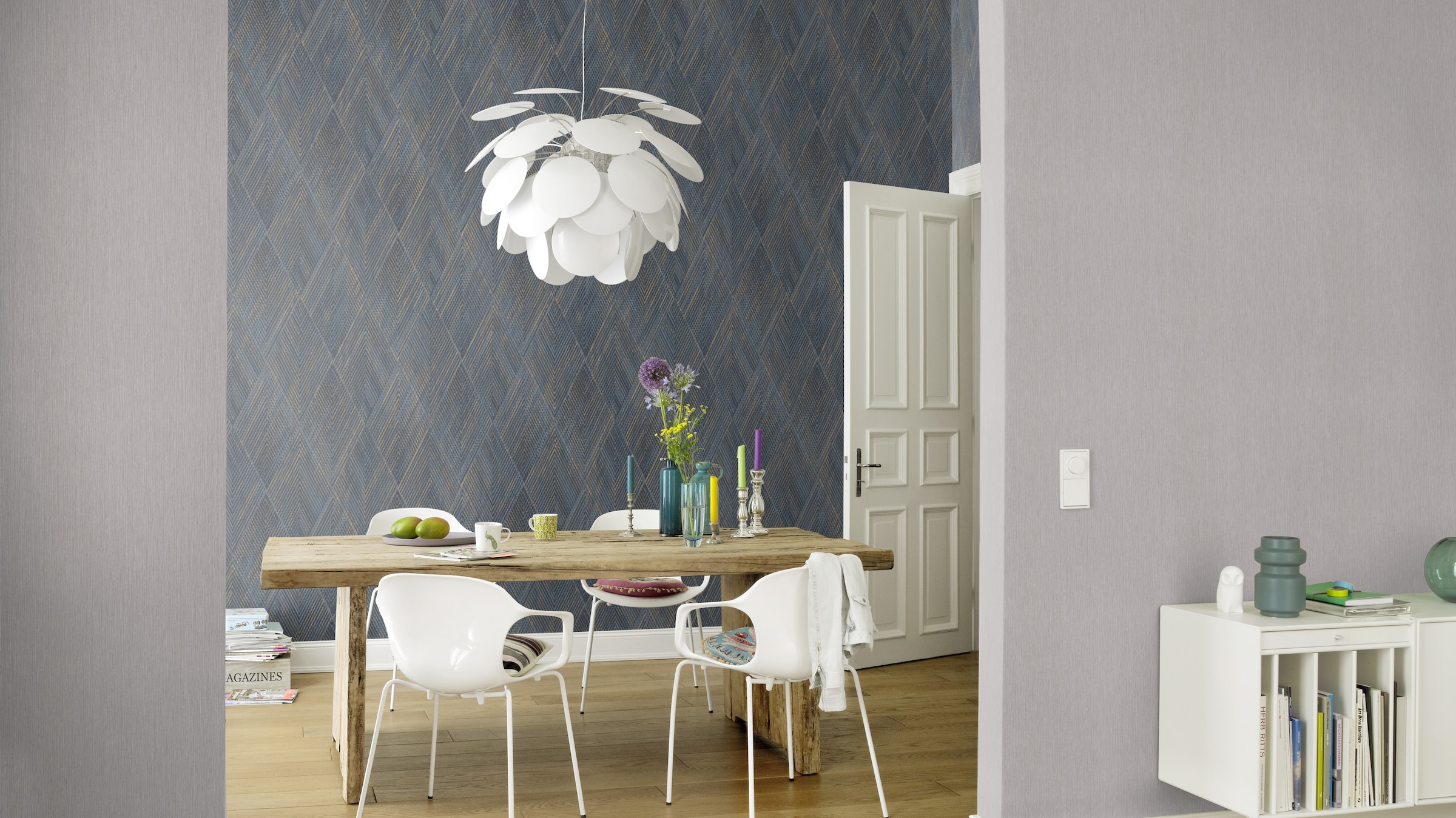 Rasch Vliestapete »Vliestapete Perfecto VI 844146« geometrisch strukturiert