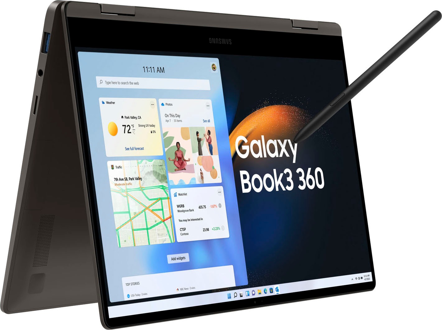 Samsung Convertible Notebook »Galaxy Book3 360«, 33,78 cm, / 13,3 Zoll, Intel, Core i7, Iris Xe Graphics, 512 GB SSD