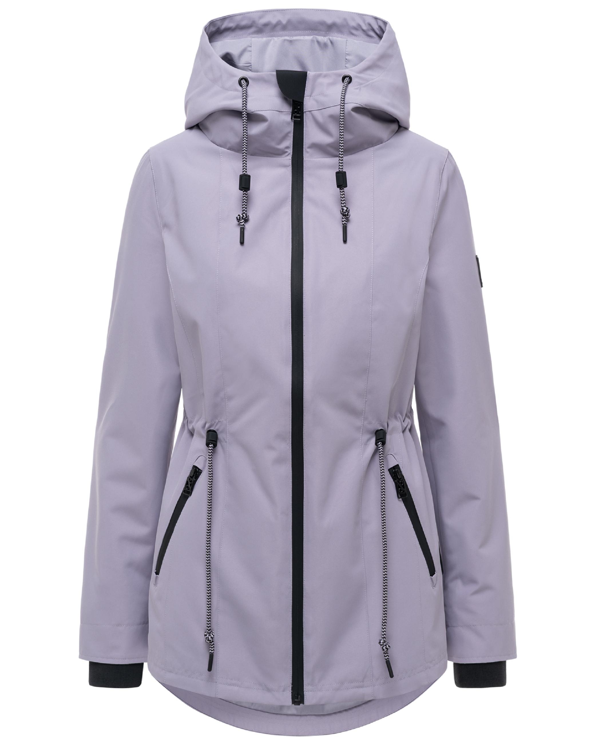 Navahoo Outdoorjacke »Outdoorjacke Blumentanz 14« mit Kapuze Übergangsjacke mit wasserdichtem Verschluss