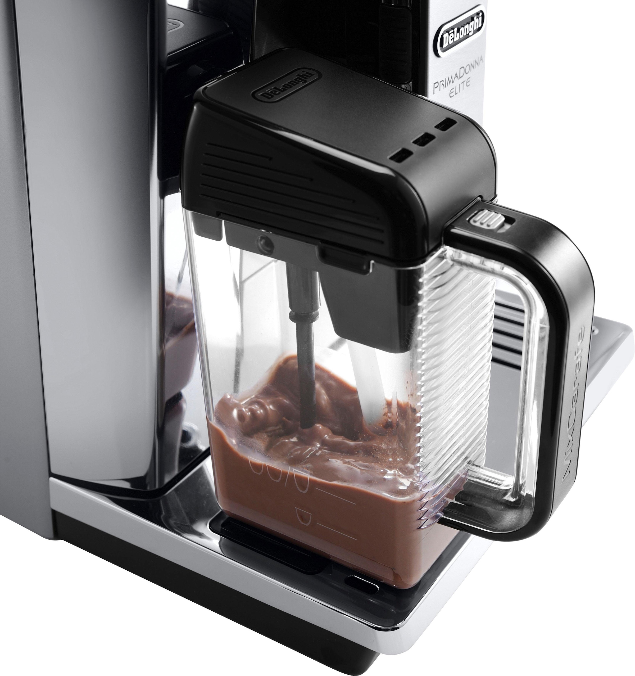 De'Longhi Kaffeevollautomat »PrimaDonna Elite Experience ECAM 656.85.MS«, auch für Kaltgetränkevariationen