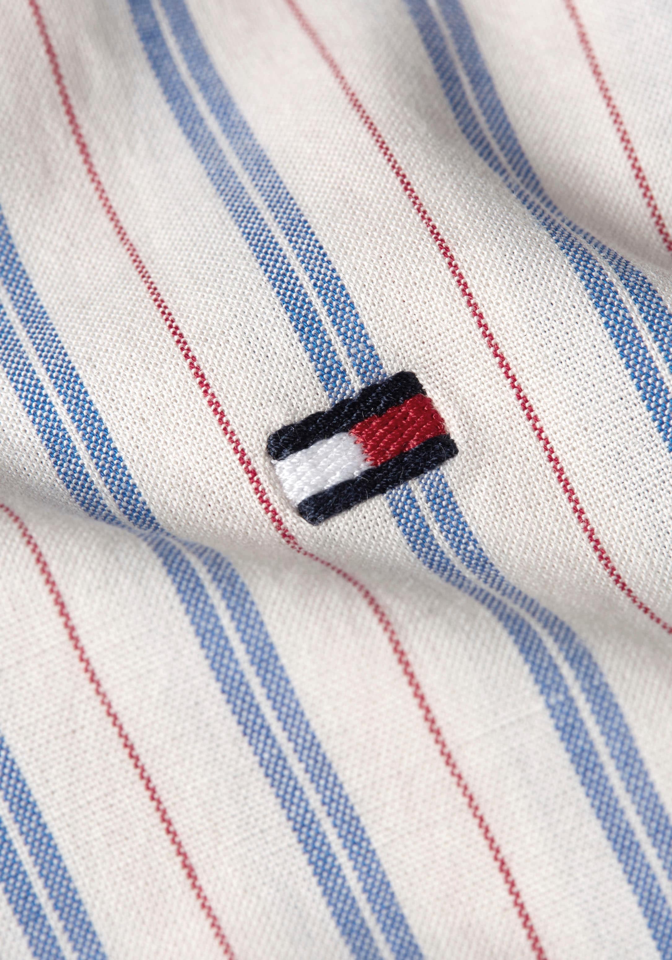 Tommy Hilfiger Langarmhemd »NATURAL SHIRT«, online bei Button-down-Kragen STP OTTO kaufen RF mit SOFT EASY