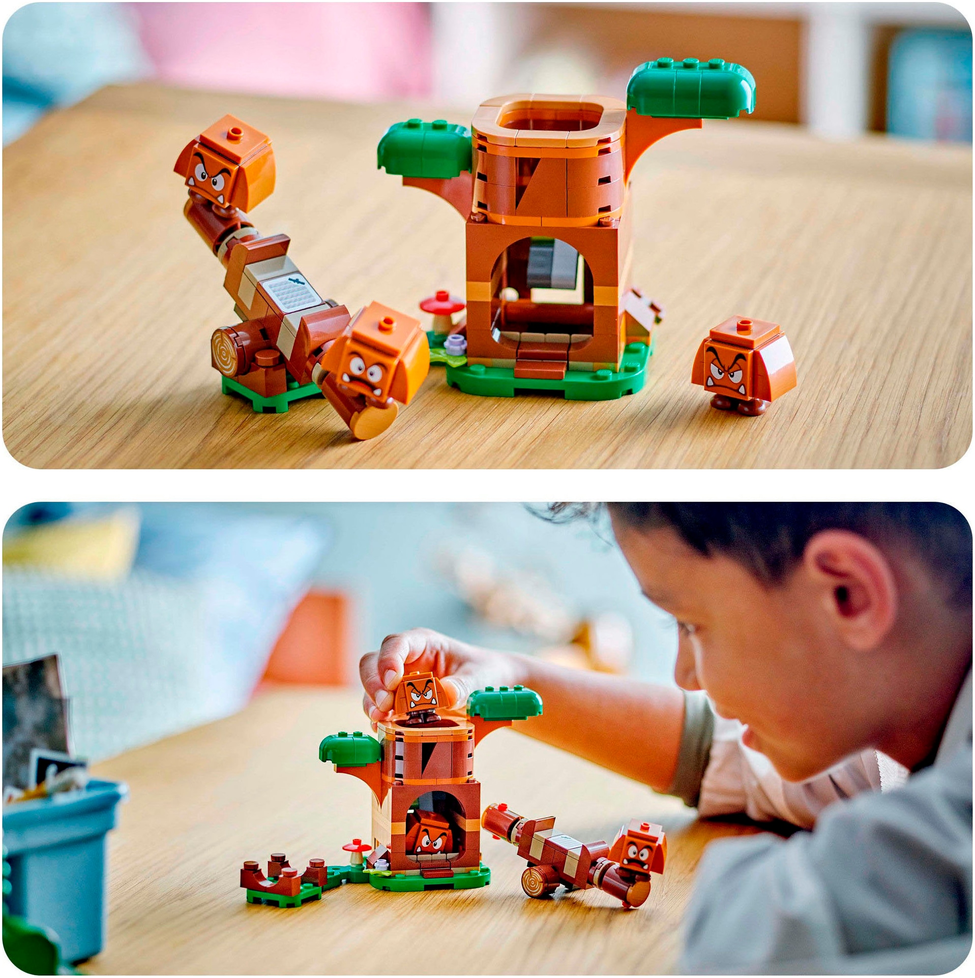 LEGO® Konstruktionsspielsteine »Gumba-Spielplatz (71433), LEGO Super Mario« Made in Europe