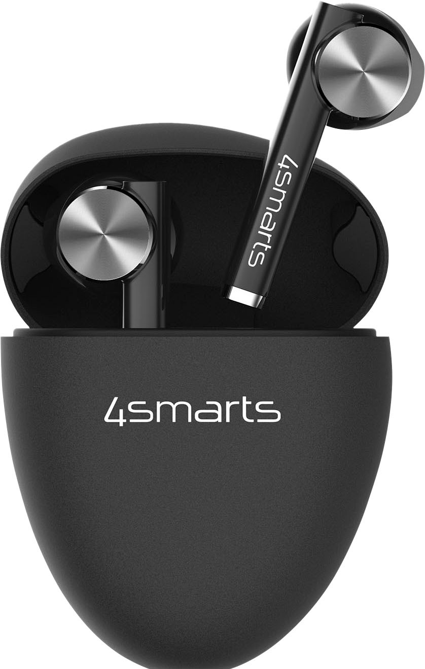 4smarts Bluetooth-Kopfhörer »TWS Pebble«, Bluetooth, integrierte Steuerung für Anrufe und Musik