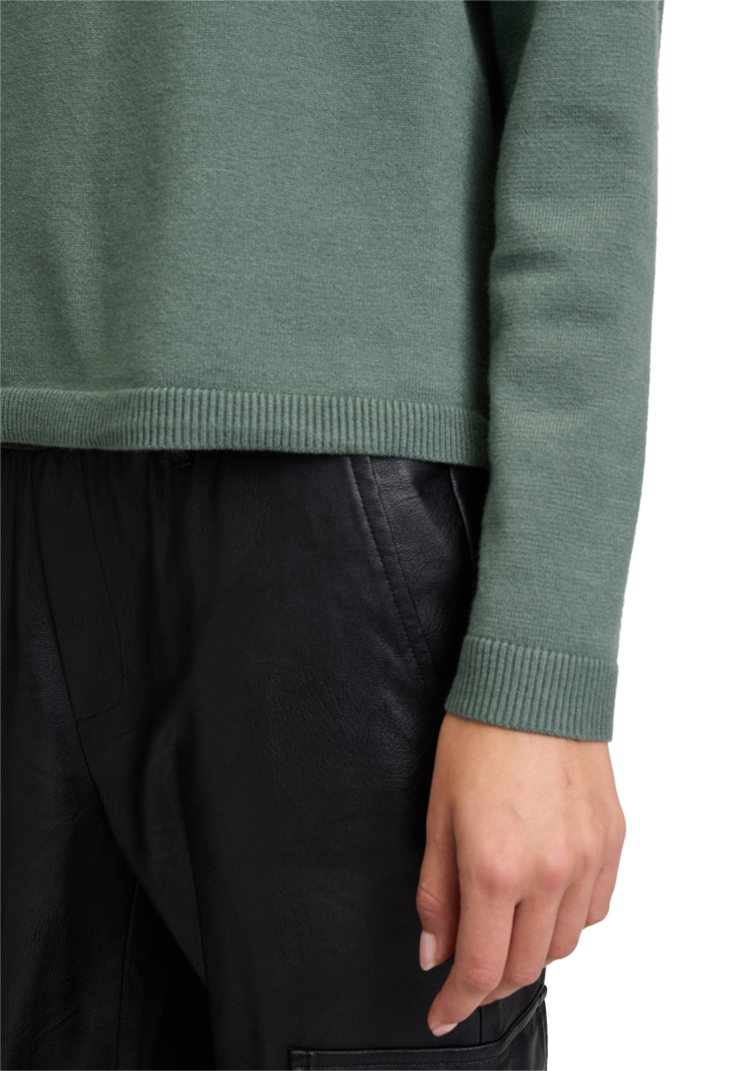 Cartoon Strickpullover »Strickpullover mit Rundhalsausschnitt«