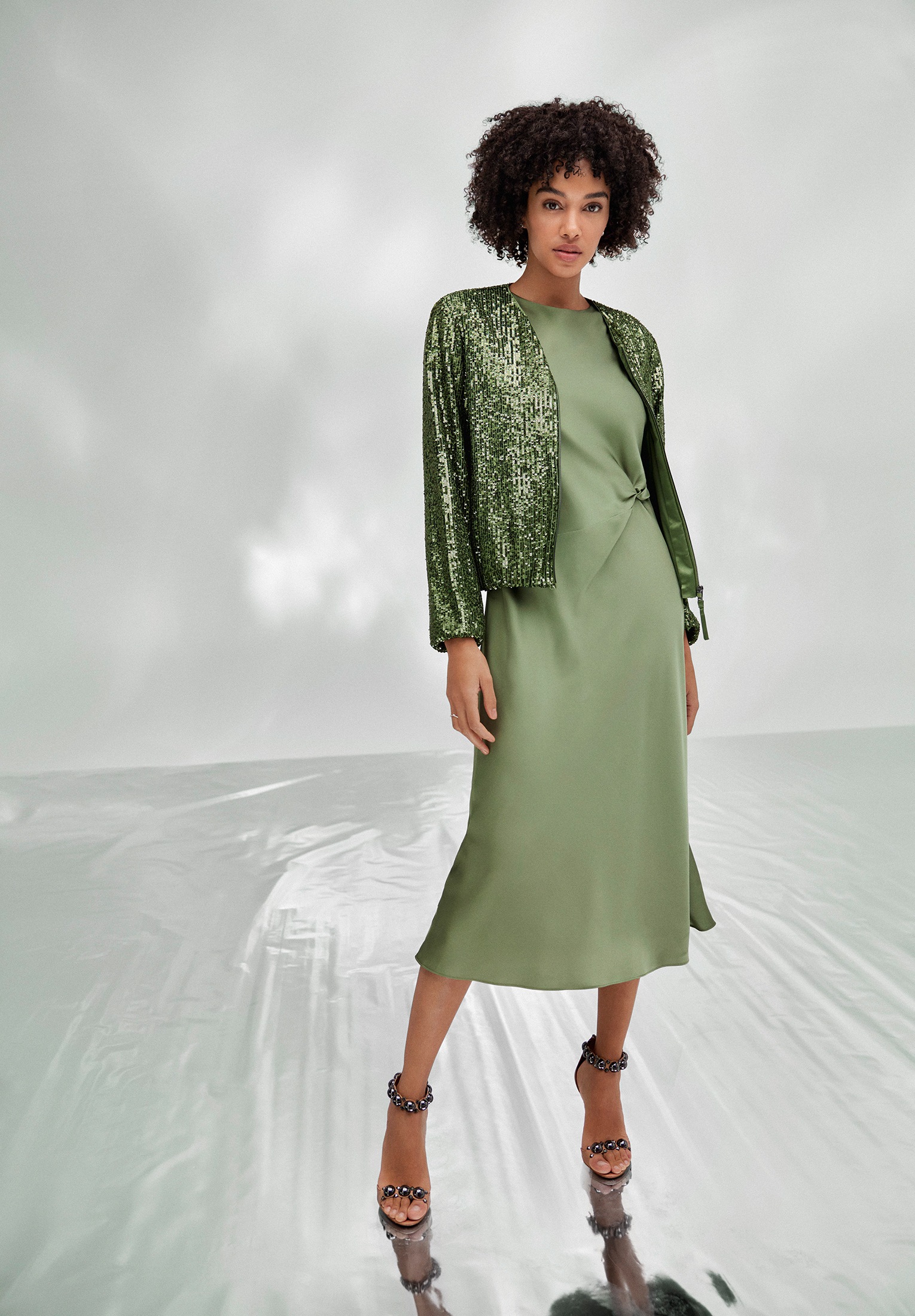 Vera Mont Blouson »Blouson mit Pailletten«