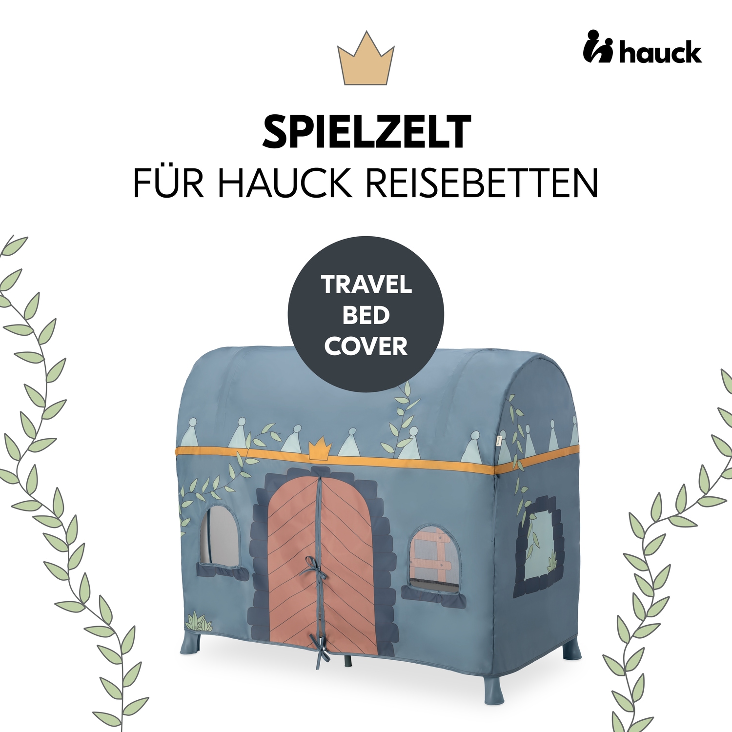 Hauck Bettzelt »Travel Bed Cover, Palace«, Ergänzung für hauck Reisebetten (120 x 60 cm)