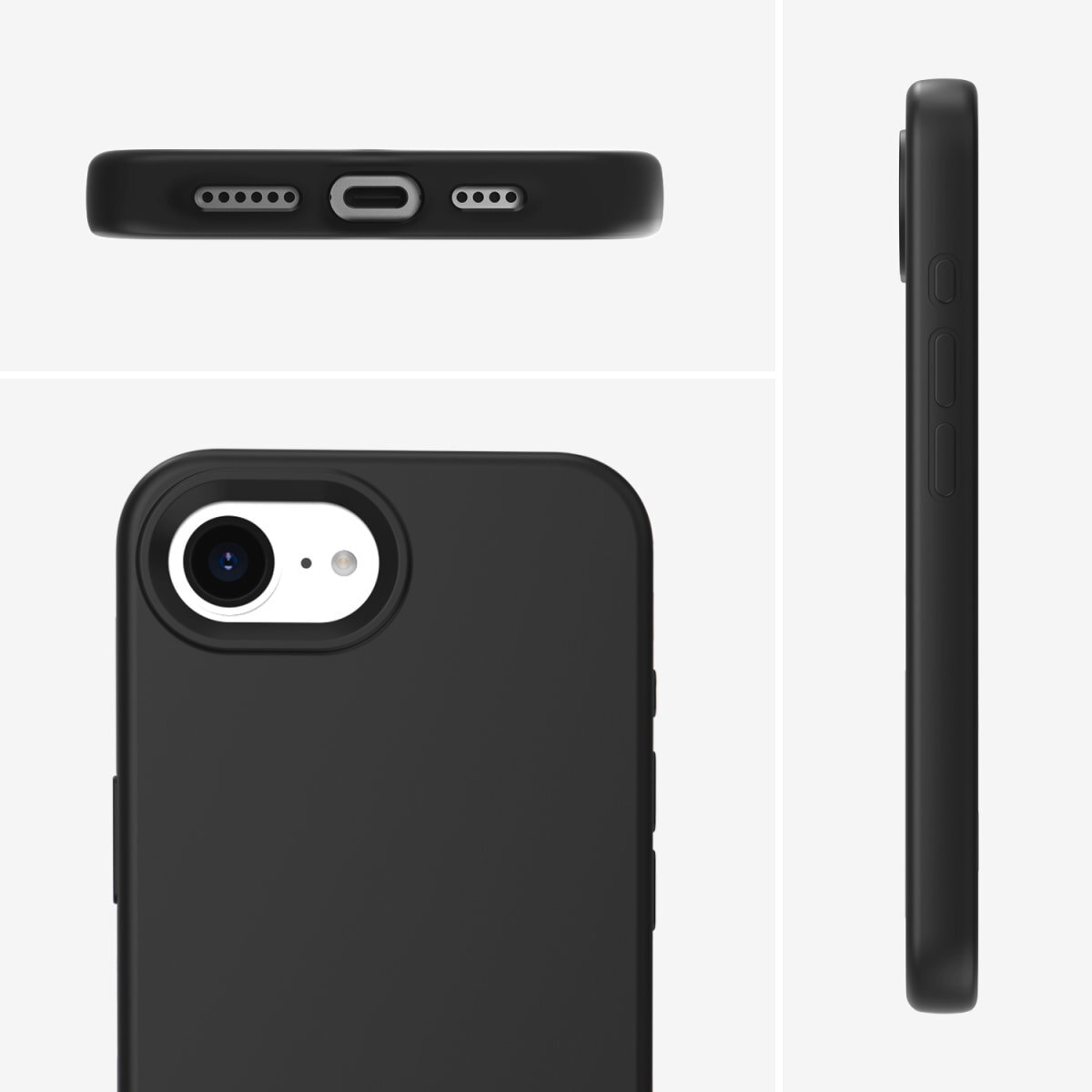 4smarts Handyhülle »Silikon Case Cupertino für Apple iPhone SE (4. Gen)«, Backcover, Schutzhülle, Handyschutzhülle, Case, Schutzcase, stoßfest