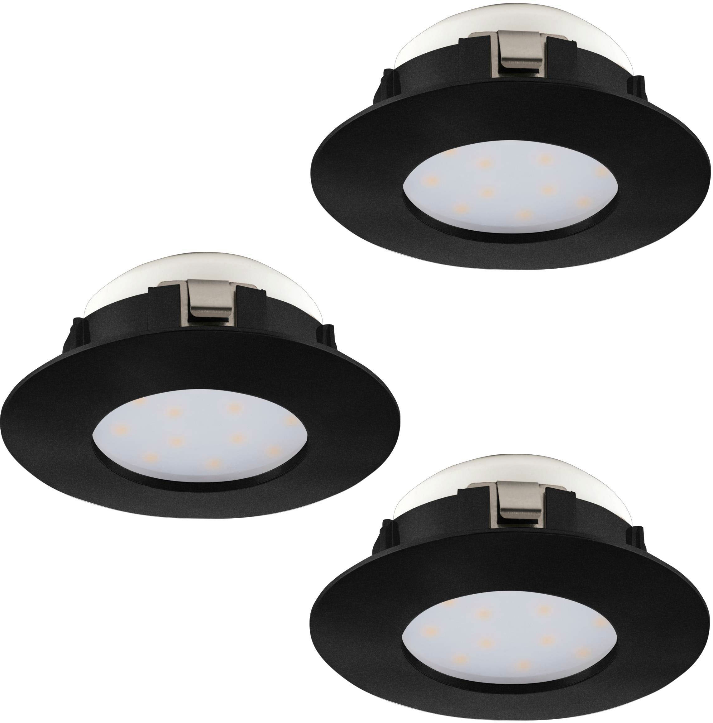 EGLO LED Einbaustrahler »PINEDA«, 3er Set, LED fest integriert, Ø 7,80 cm