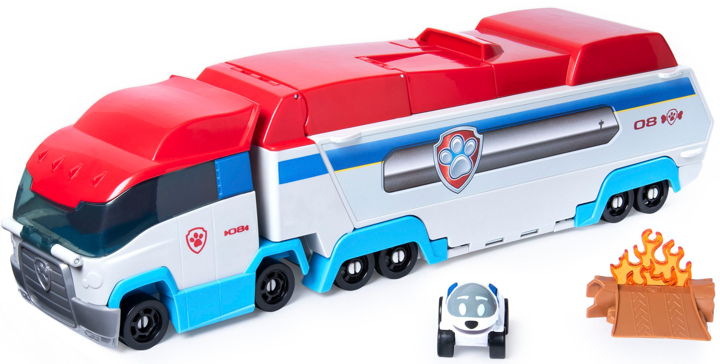 Spin Master Spielzeug-Auto »Paw Patrol - True Metal Launch'N Haul Paw Patroller Playset«, für True Metal Metall-Fahrzeuge