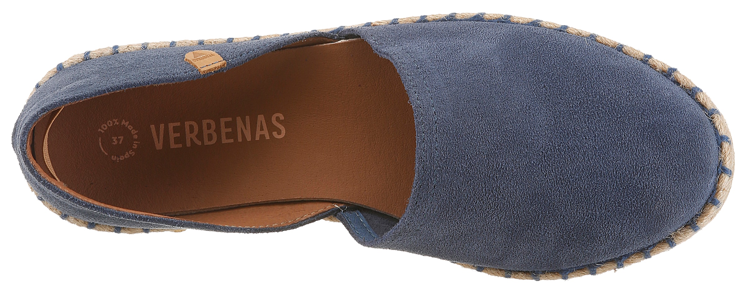 VERBENAS Espadrille »CARMEN SERRAJE«  , Schlupfschuh, Sommerschuh, Loafer mit typischem Jute-Rahmen