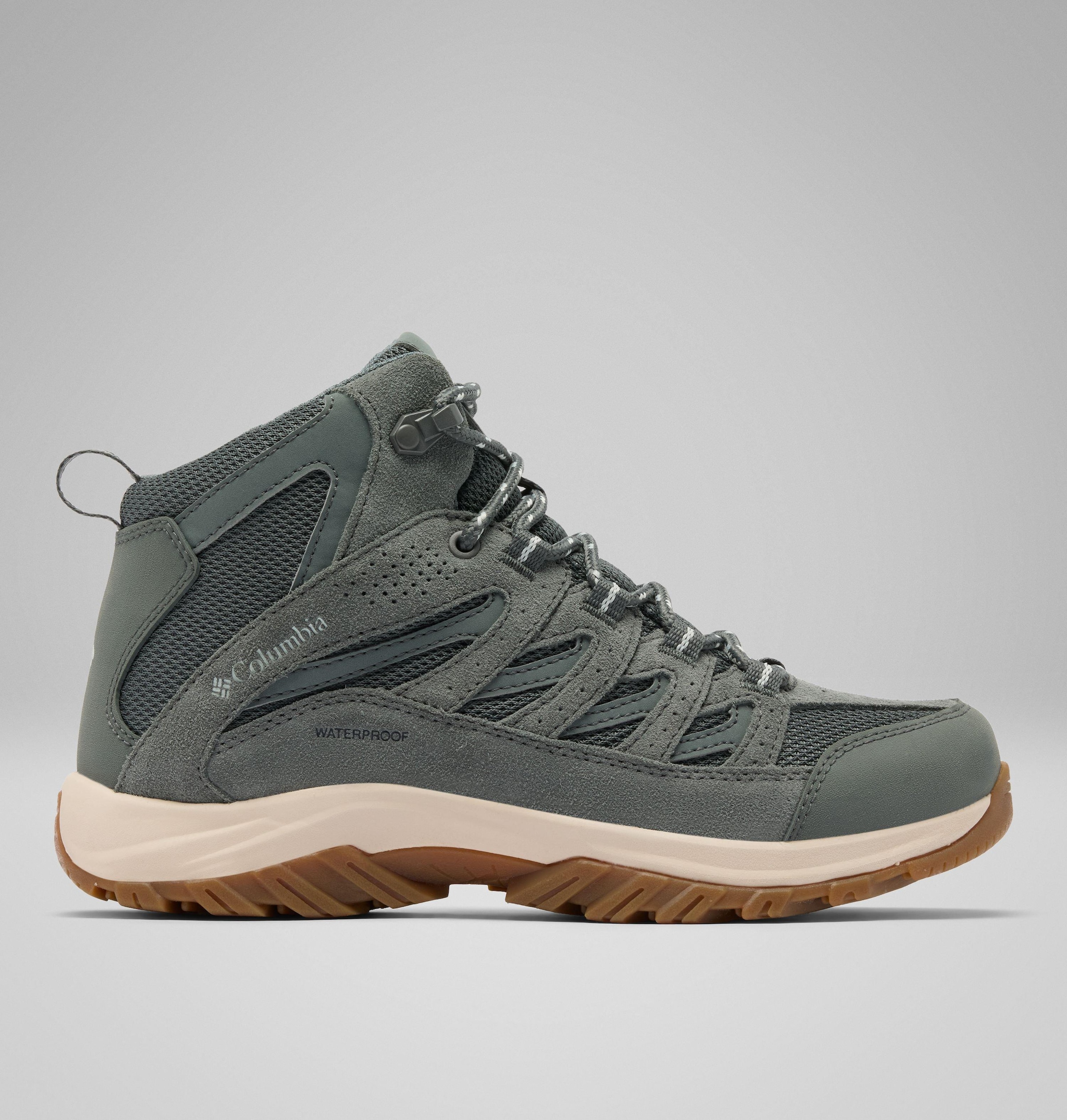Columbia Wanderschuh »CRESTWOOD™ MID WATERPROOF«  knöchelhohe Form, wasserdichte Ausführung, profilierte Gummilaufsohle