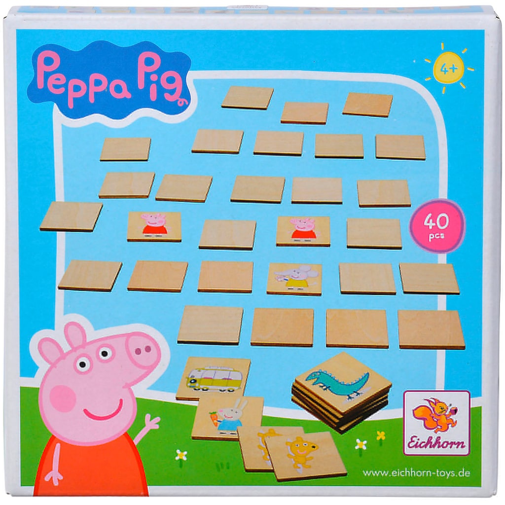 Eichhorn Spiel »Peppa Pig, Bilder-Memo Spiel«