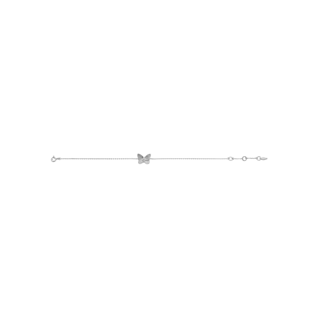 Fossil Silberarmband »Schmetterling, STERLING, JFS00620040«