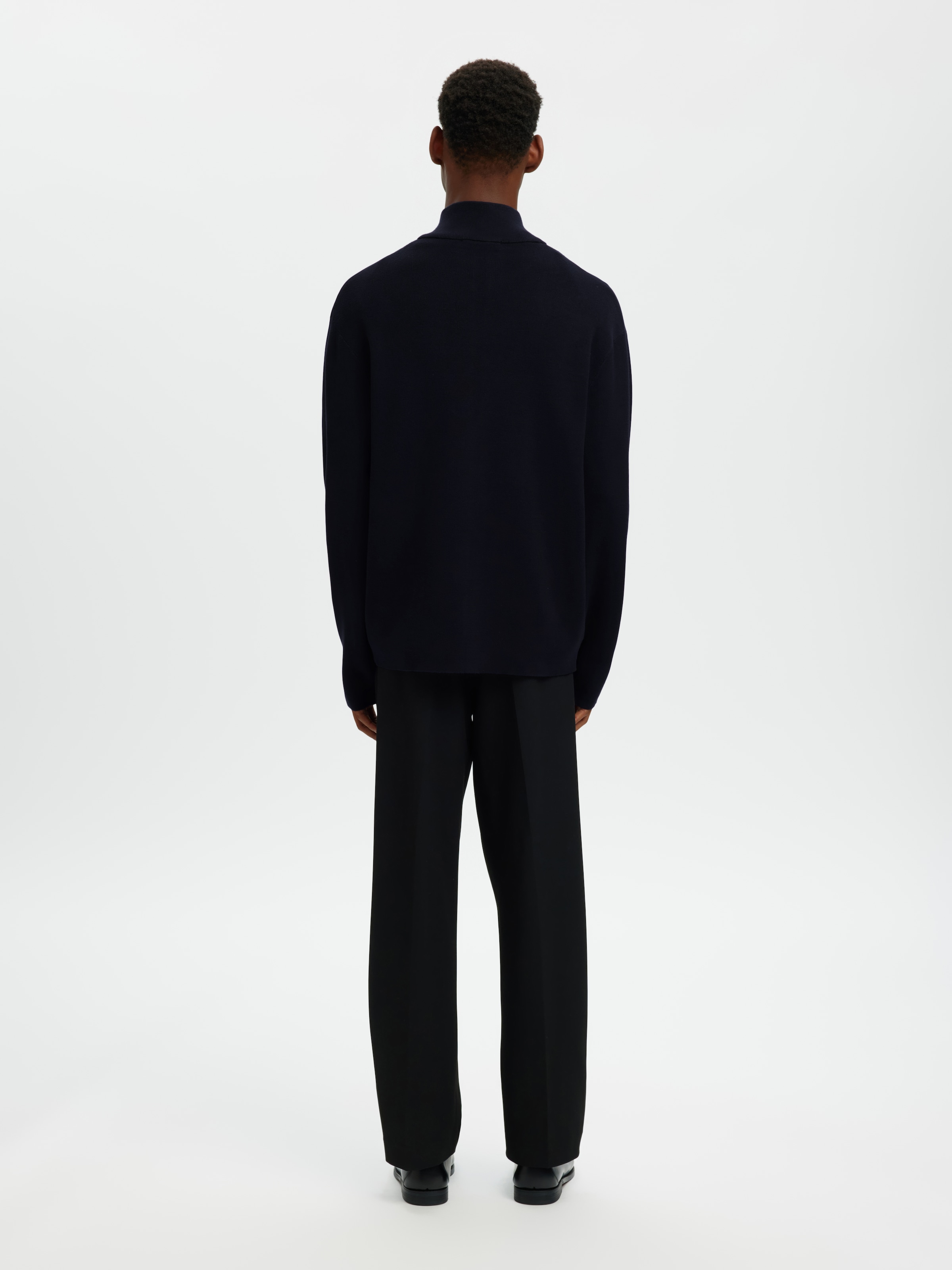 SELECTED Strickjacke »SLMTELLER FN ZIP CARDIGAN NOOS« Viskosemischung, regular fit