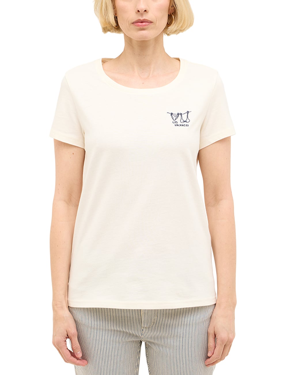 MUSTANG Kurzarmshirt »Damen Style Alma«