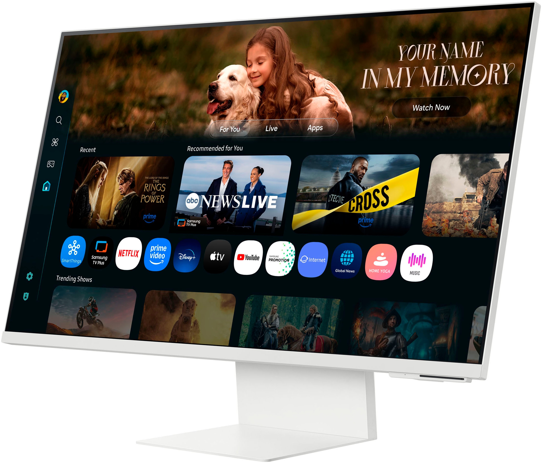 Samsung Smart Monitor »S32FM801UU« 80 cm/32 ″  3840 x 2160 px 4 Reaktionszeit 60 Hz