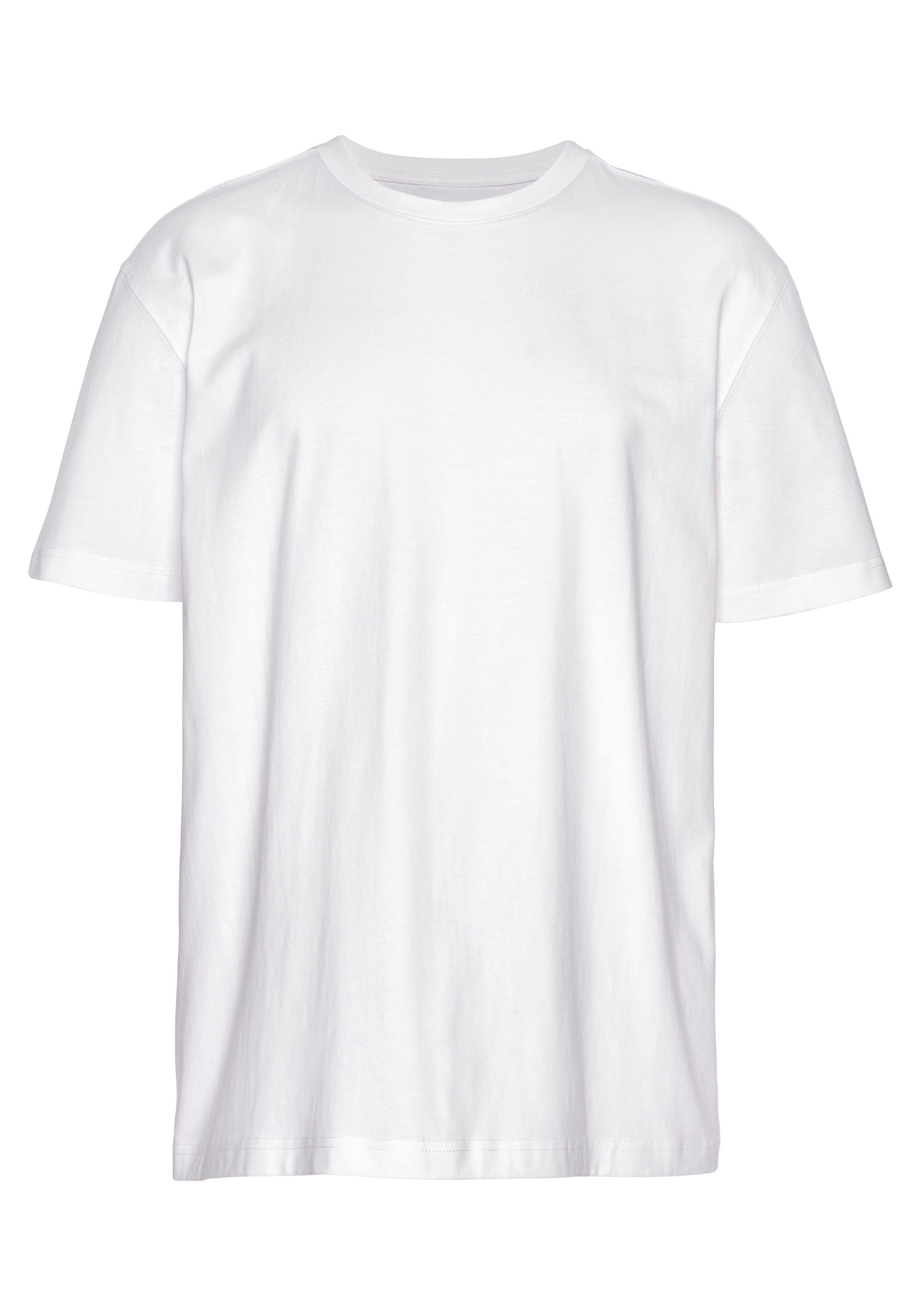 Man's World T-Shirt, (Packung, 5 tlg., 5er-Pack), perfekt als Unterzieh- T-shirt