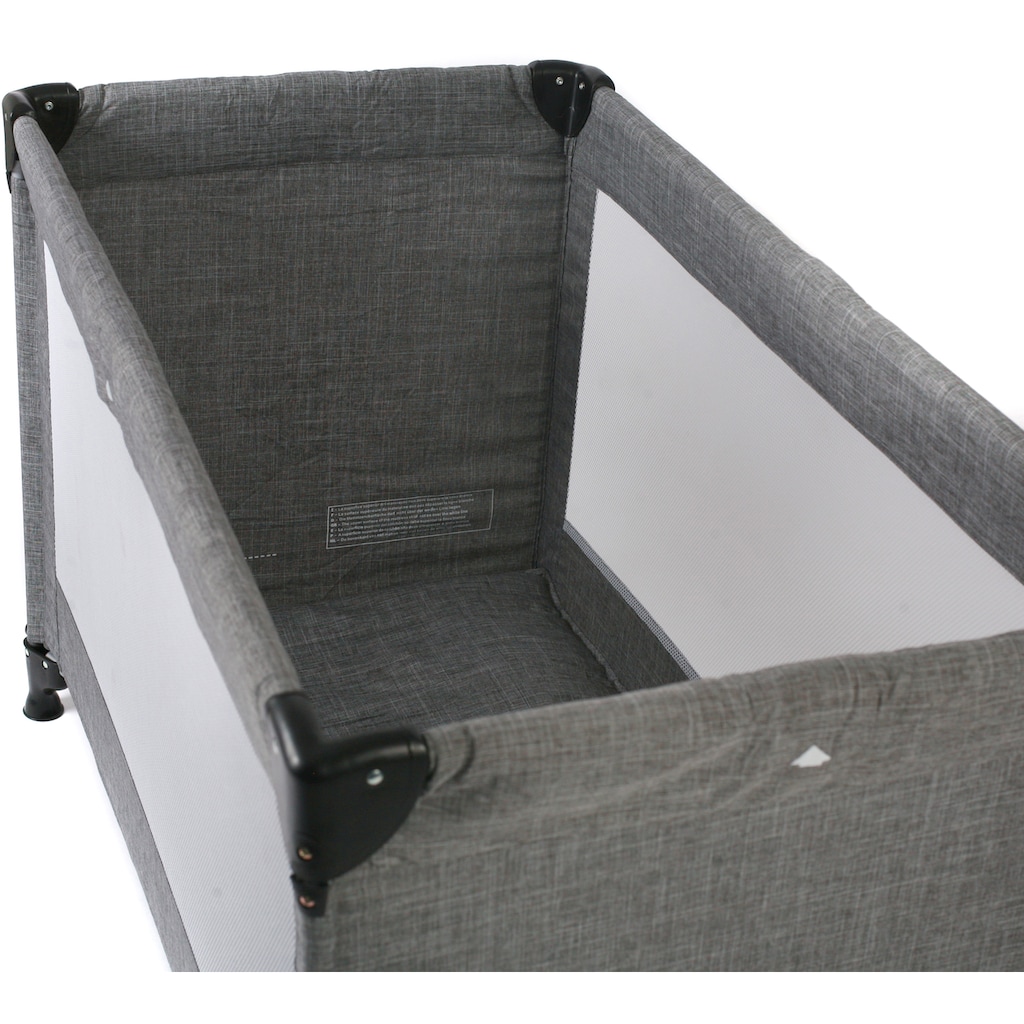 CHIC4BABY Baby-Reisebett »Basic, Jeans Grau«