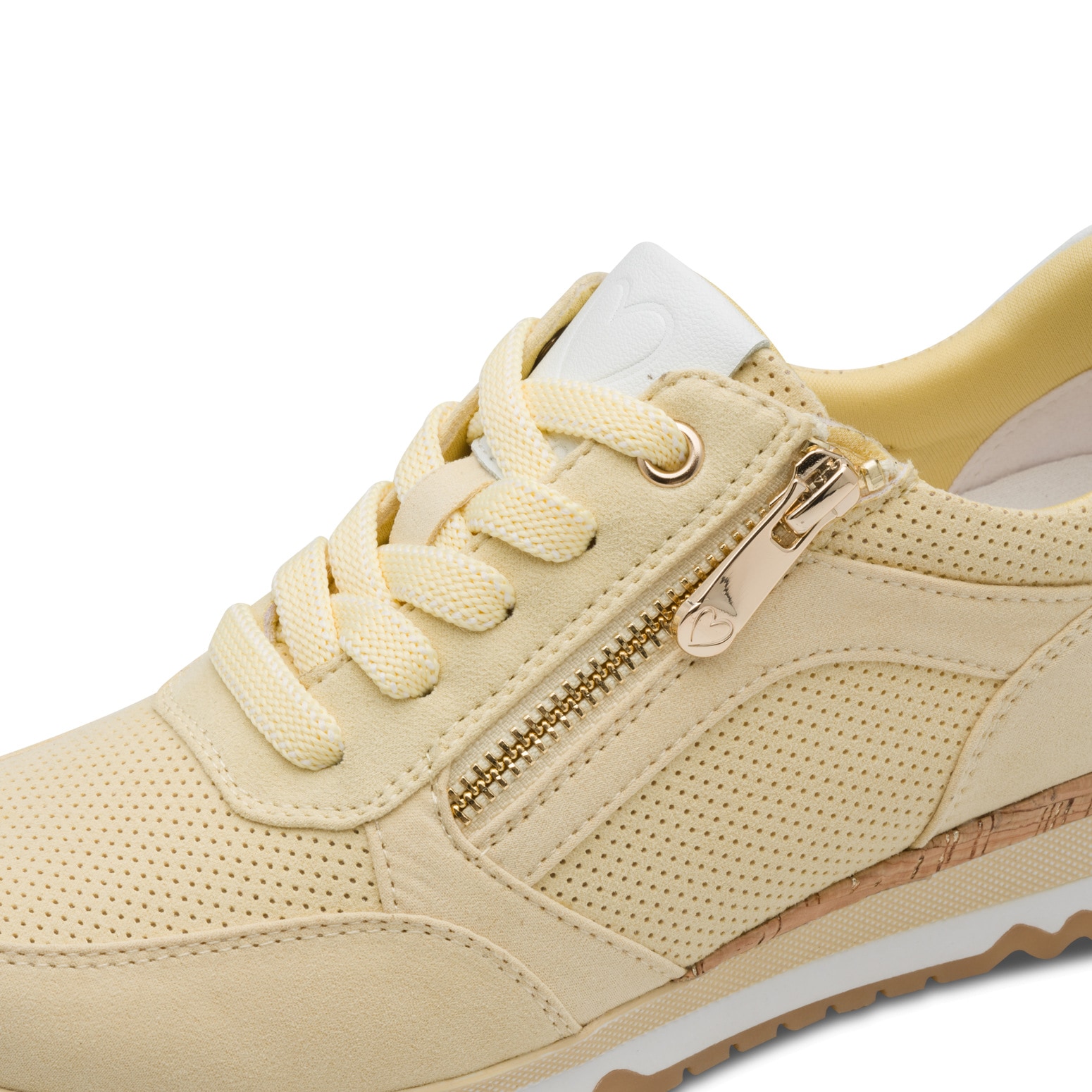 MARCO TOZZI Keilsneaker  , Freizeitschuh, Halbschuh, Schnürschuh in veganer Verarbeitung