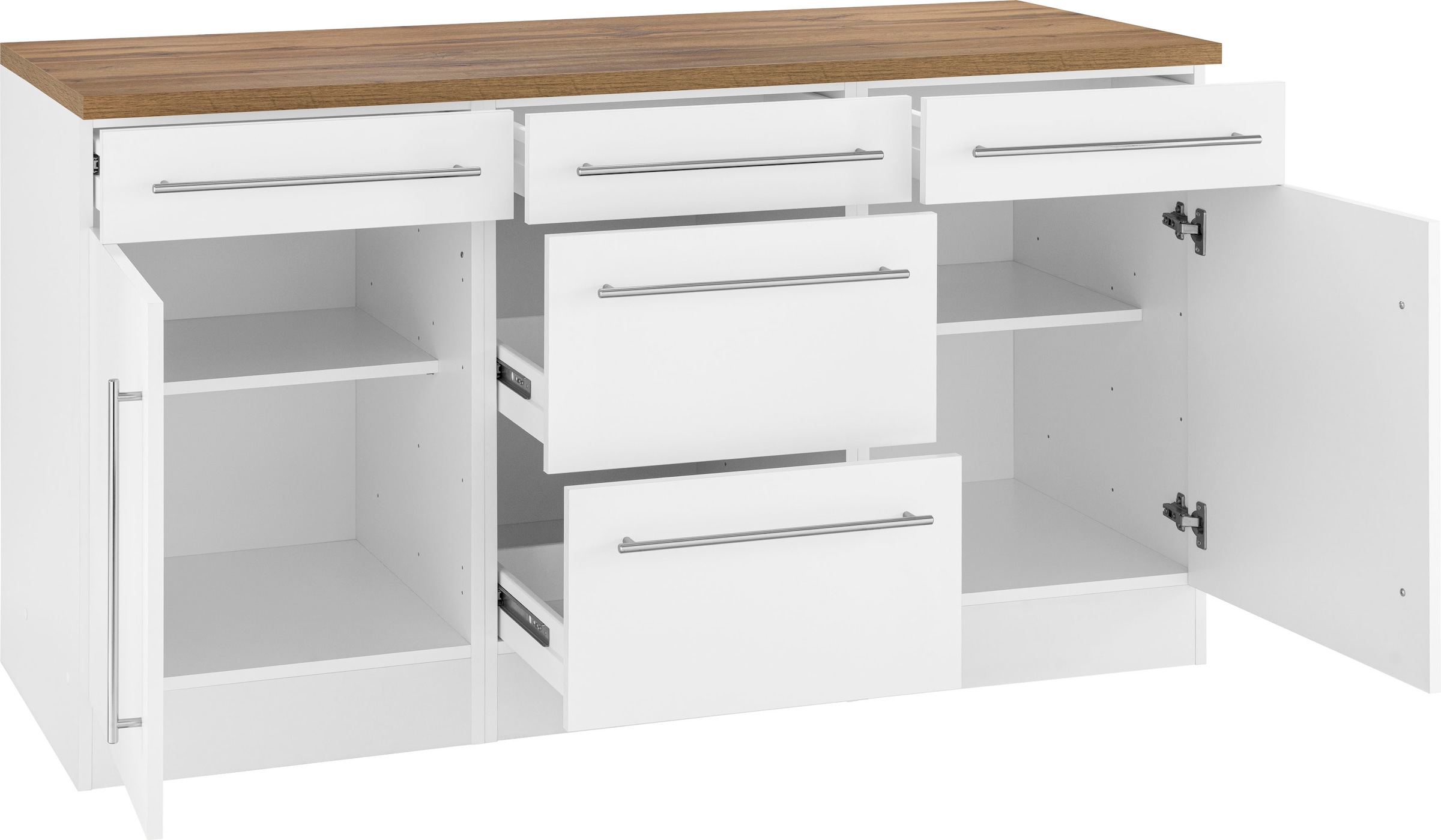 KOCHSTATION Unterschrank »KS-Samos«, Breite 150 cm