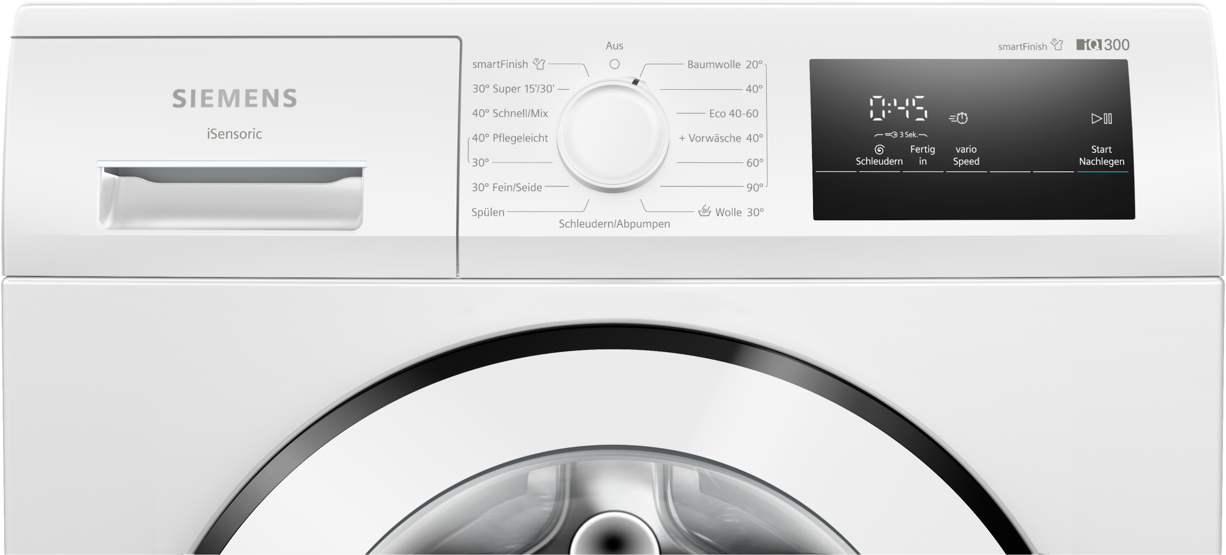 SIEMENS Waschmaschine iQ300 »WM14N0A5« 8 kg 1400 U/min