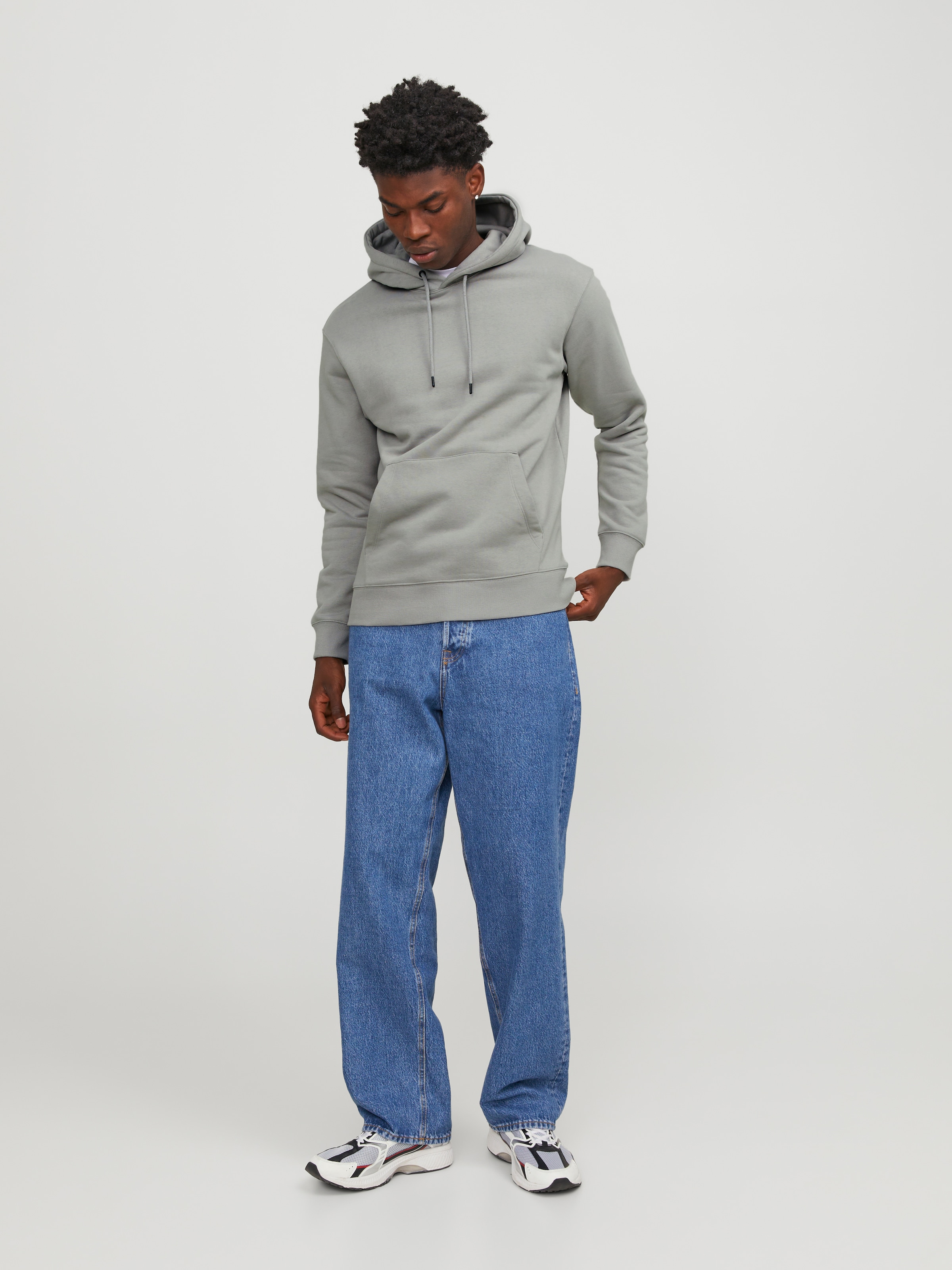 Jack & Jones Kapuzensweatshirt »JJESTAR BASIC SWEAT HOOD NOOS«, mit Rippbündchen