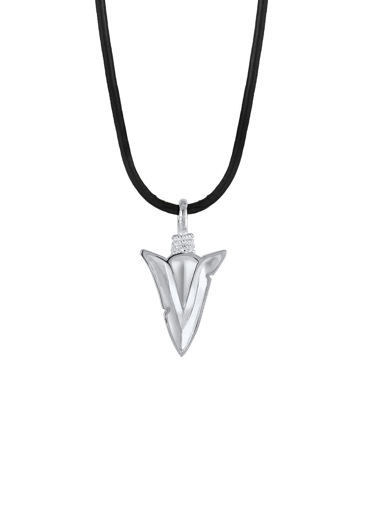 Kuzzoi Kette mit Anhänger »Halskette Amore Pfeil 925 Sterling Silber«