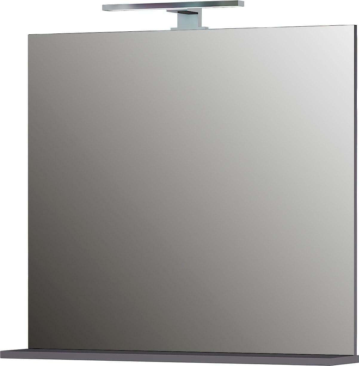 Badspiegel »Scantic / Pescara«, Breite 76 cm, mit Ablage, LED Beleuchtung, Spiegel