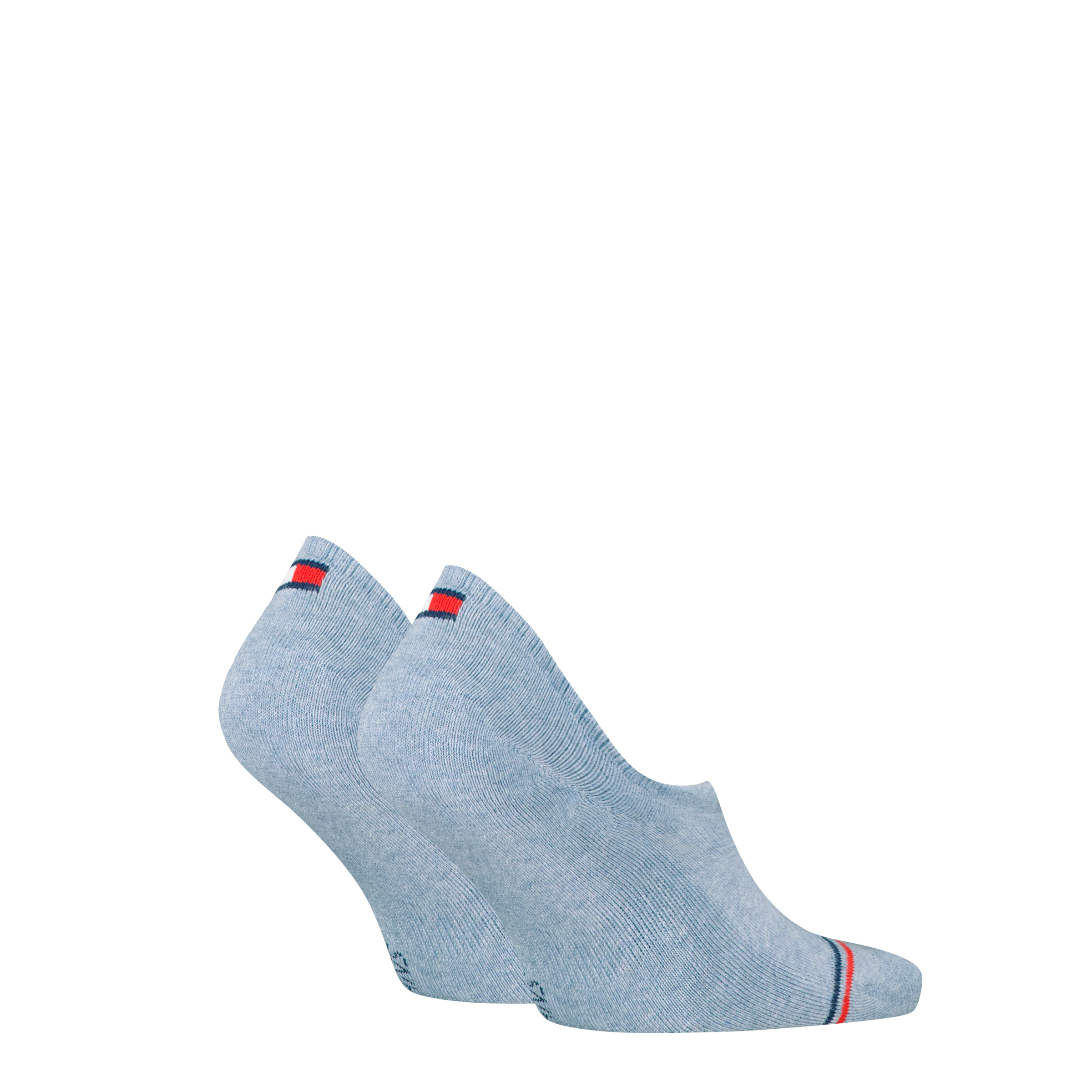 Tommy Hilfiger Füßlinge »TH UNI TJ FOOTIE 2P ICONIC« 2 Paar,  Mit eingestricktem Flag-Label