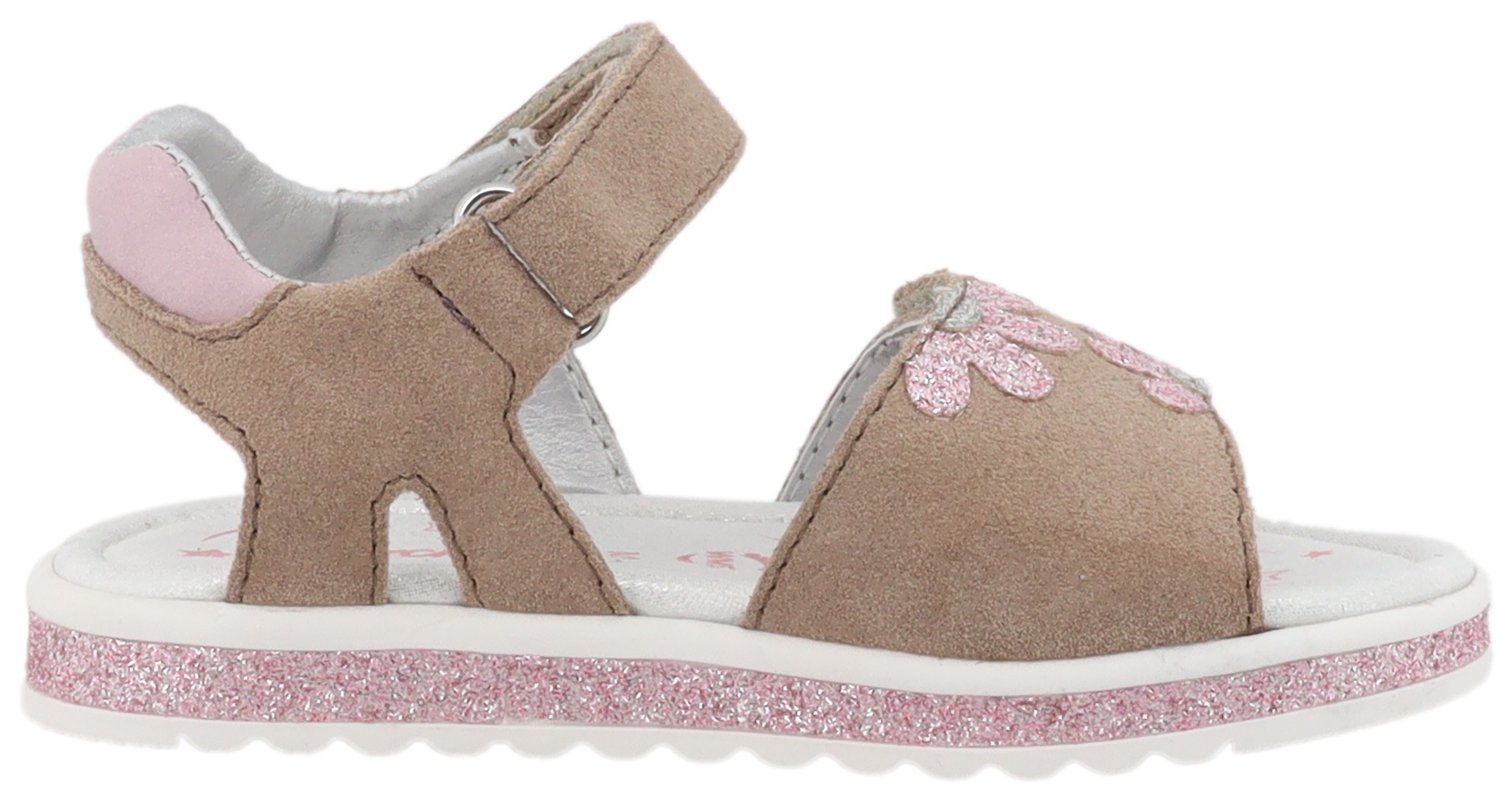 Lurchi Sandale »Candy«, Klettschuh mit Blüte, Größenschablone zum Download